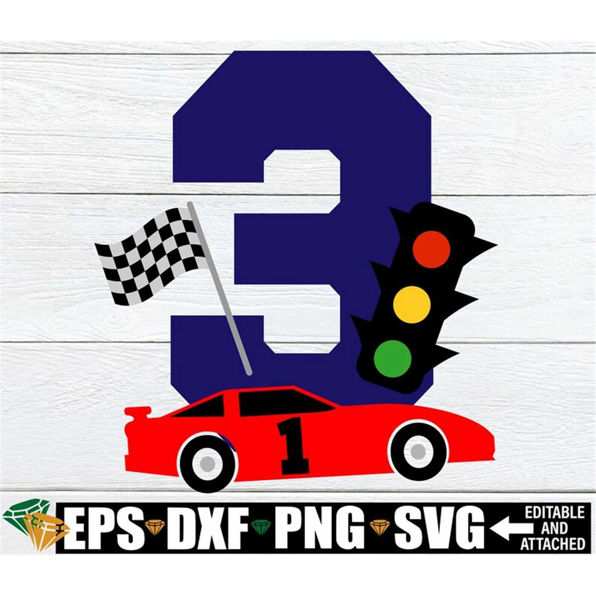Number Three Racing Theme Racing Theme 3rd Birthday, Racing Car Themed Birthday, Racin | Inspire ...