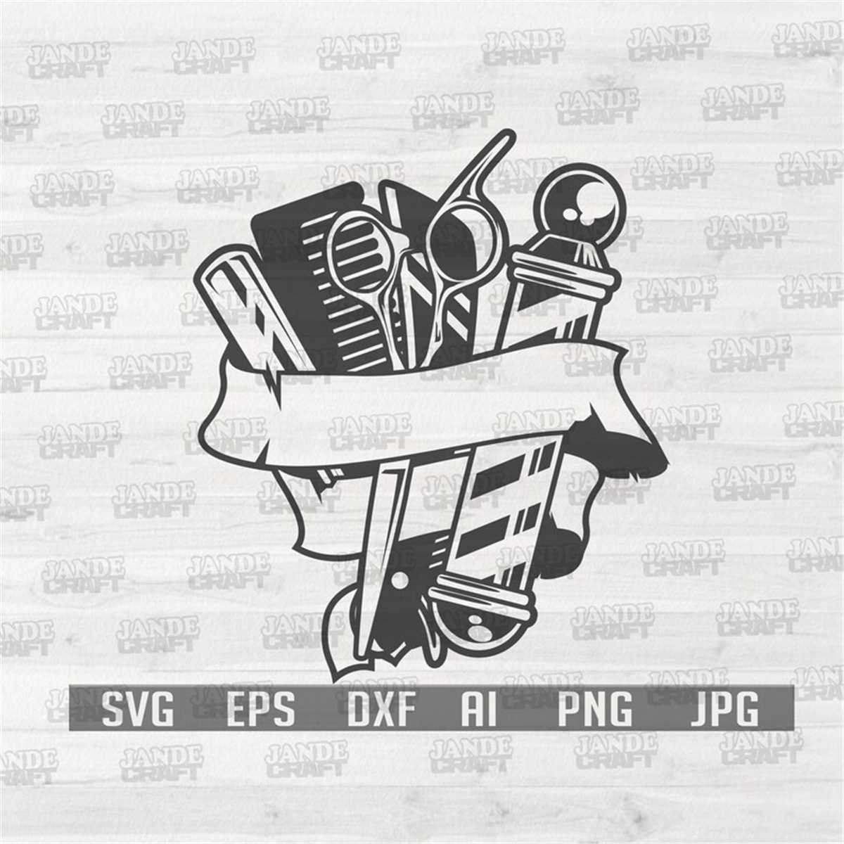 Barber Shop logo Svg Barber Shirt png Hair Hustler Clipa Inspire