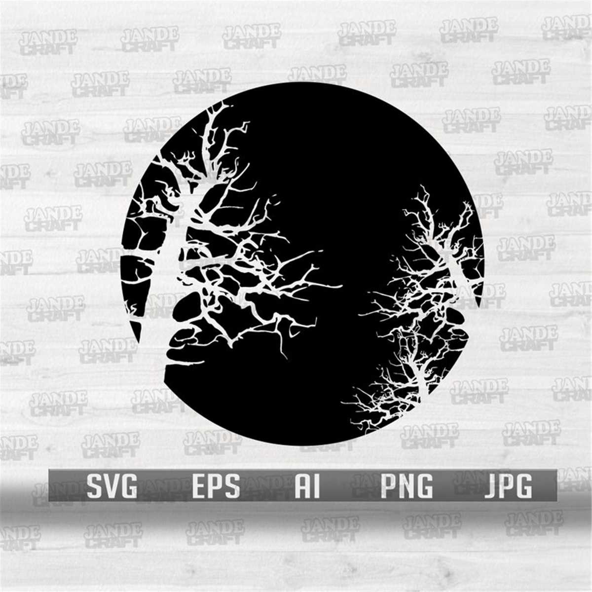 Halloween Svg, Halloween Tree Svg, Horror Tree Svg, Hallowee - Inspire