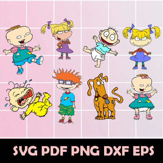 Rugrats Clipart, Rugrats Svg, RugratsPng, Rugrats Eps, Rugra | Inspire ...