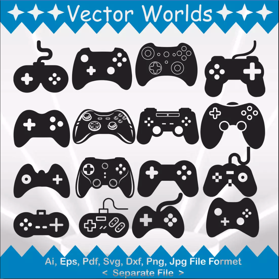 Game Remote Control svg, Game Remote Controls svg, Game Remo Inspire