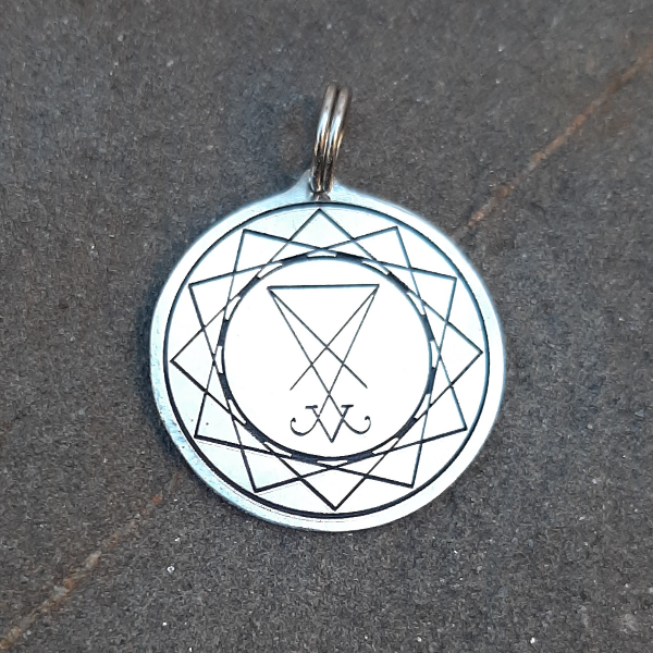Pendant with Sigil of Lucifer | Inspire Uplift