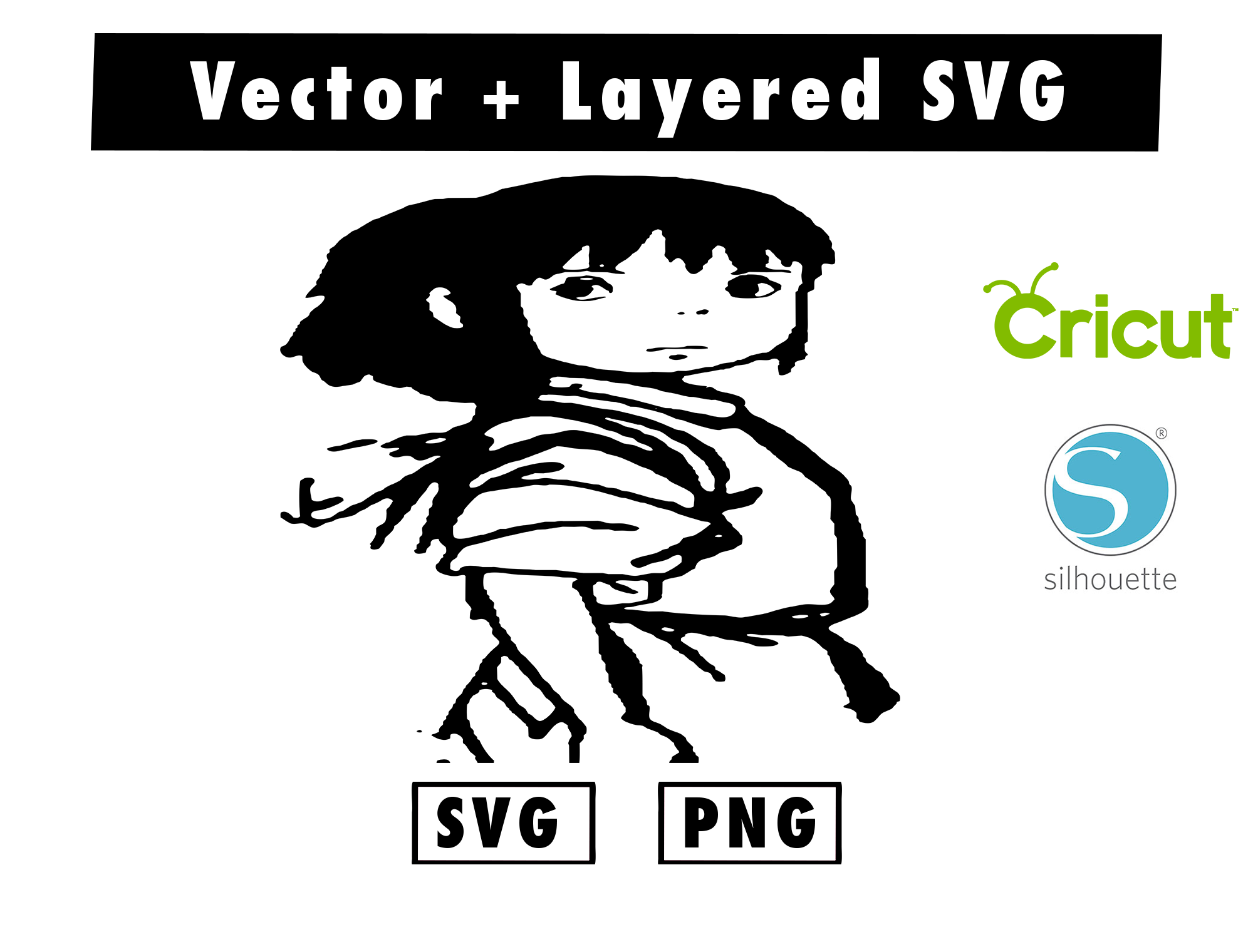 Spirited Away svg and png files for cricut machine , anime s | Inspire ...