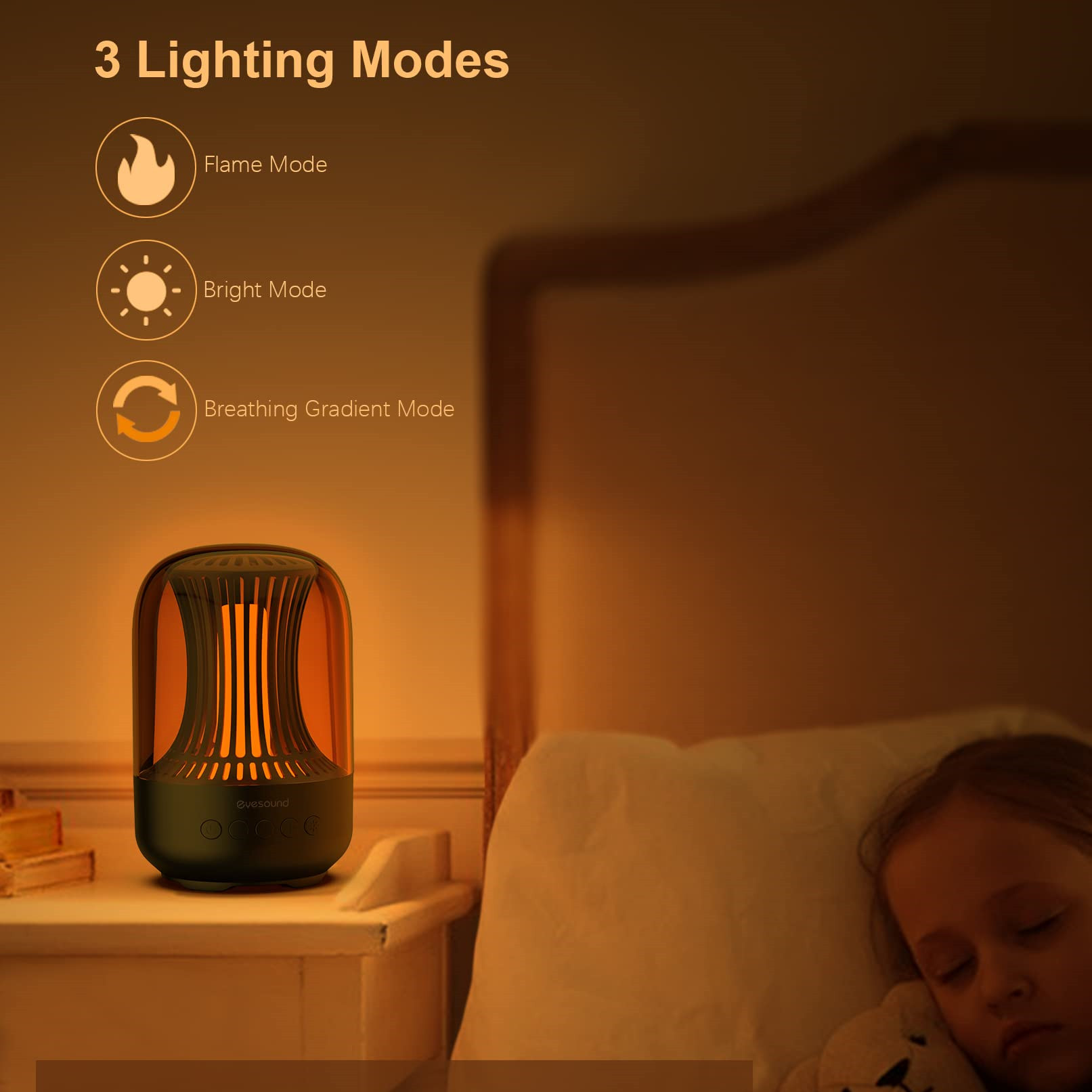 New Smart LED Colorful Bluetooth Speaker Atmosphere Flame Li | Inspire ...