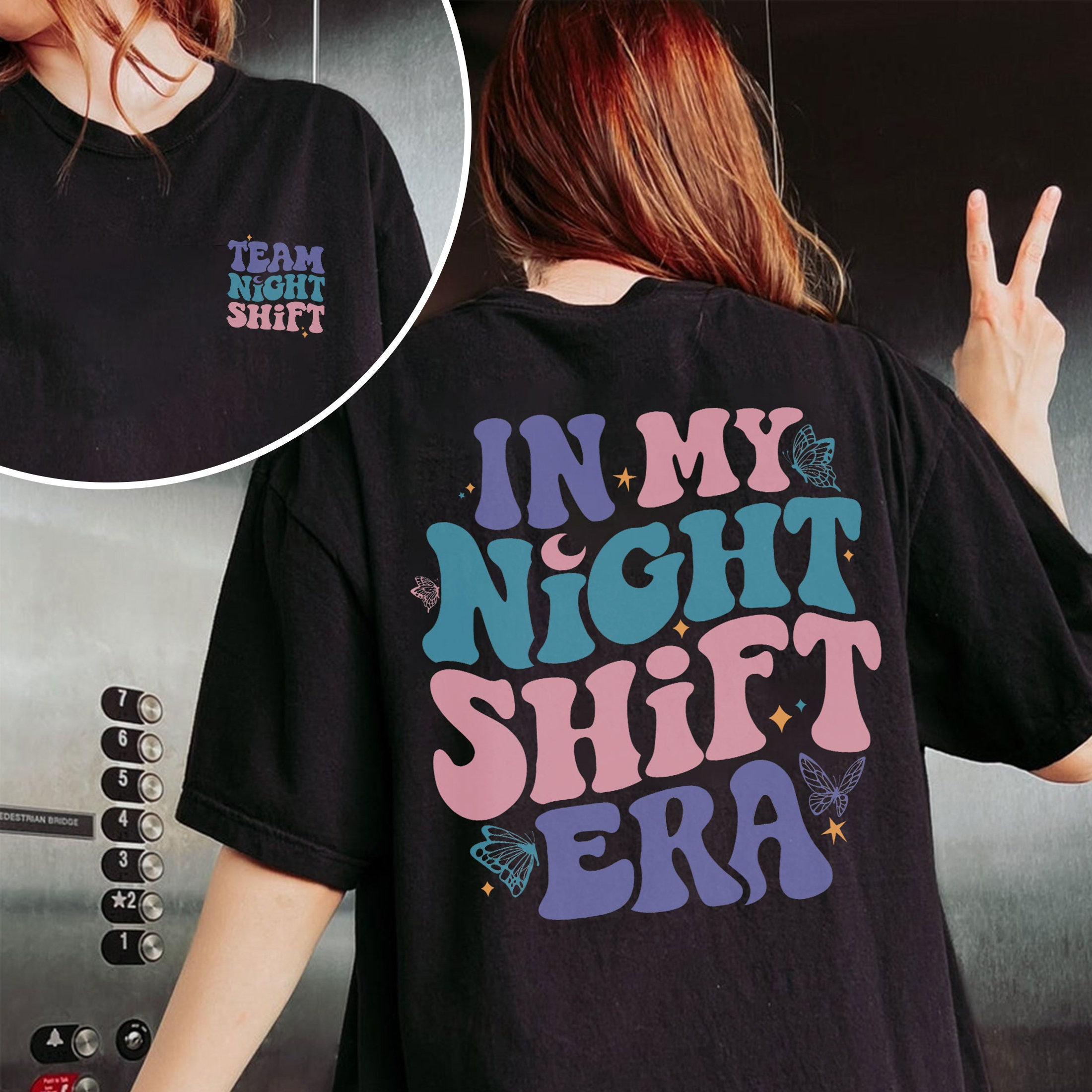 Nap Until Noon Shift Tee In Cream
