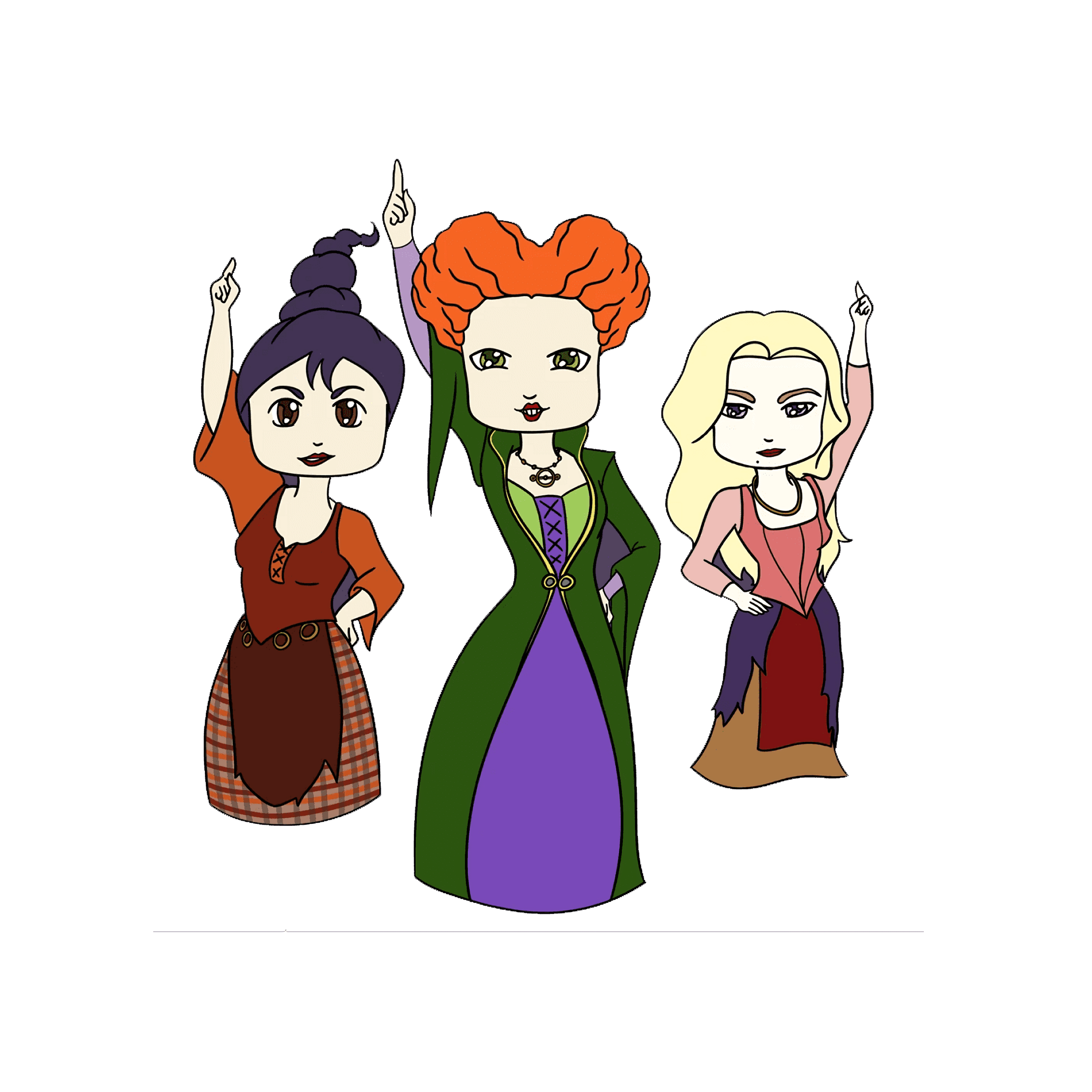 Sanderson Sisters Png, Halloween Png, Hocus