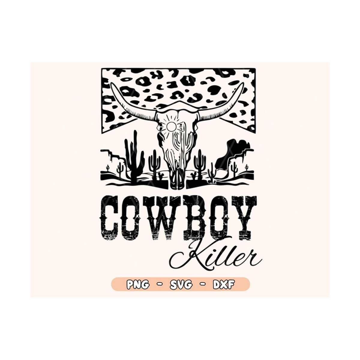 Cowboy Killer SVG, Western cowboy png, Western png, Retro pn - Inspire