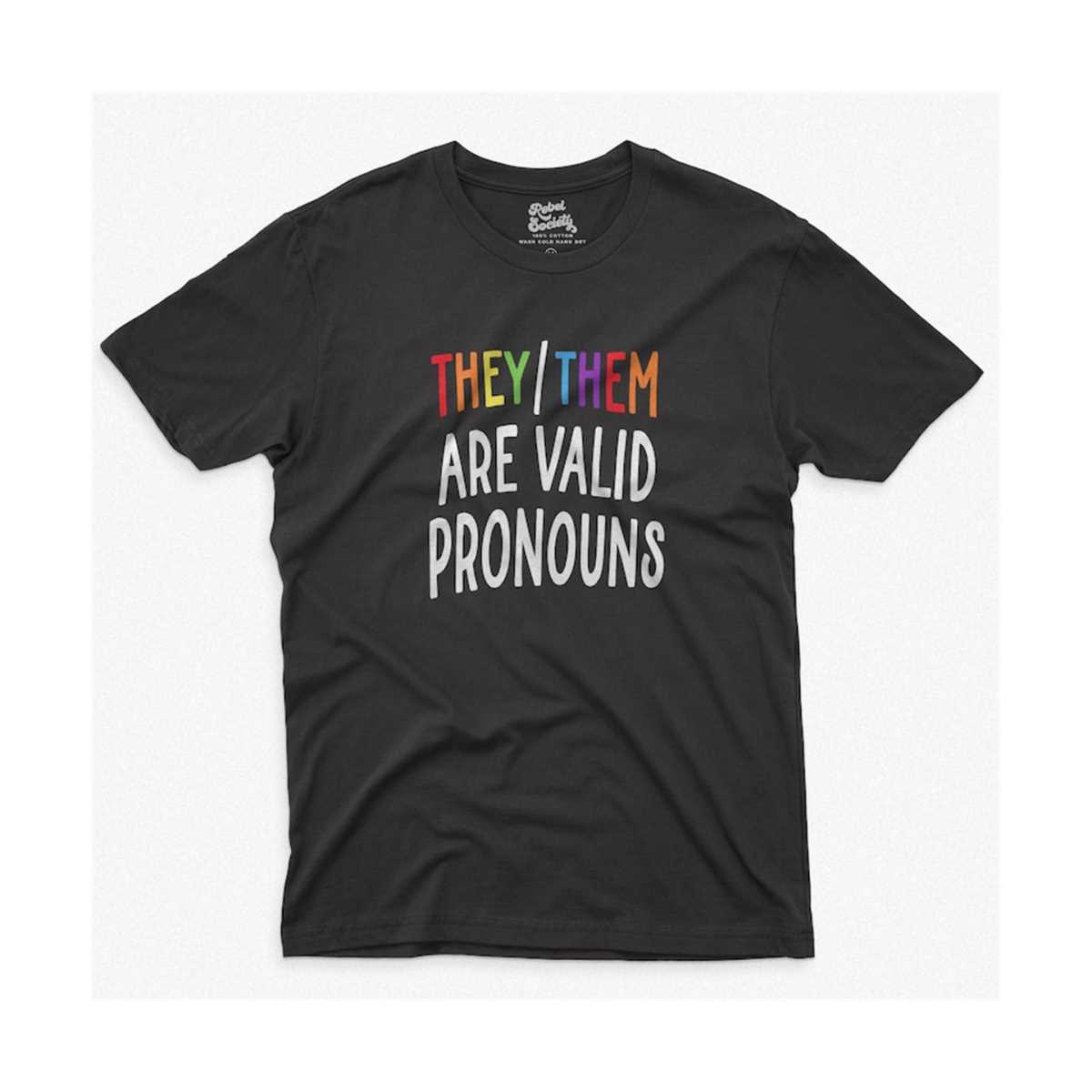 SVG - PNG They/Them Pronouns LGBTQ Pride Month Love is Love | Inspire ...