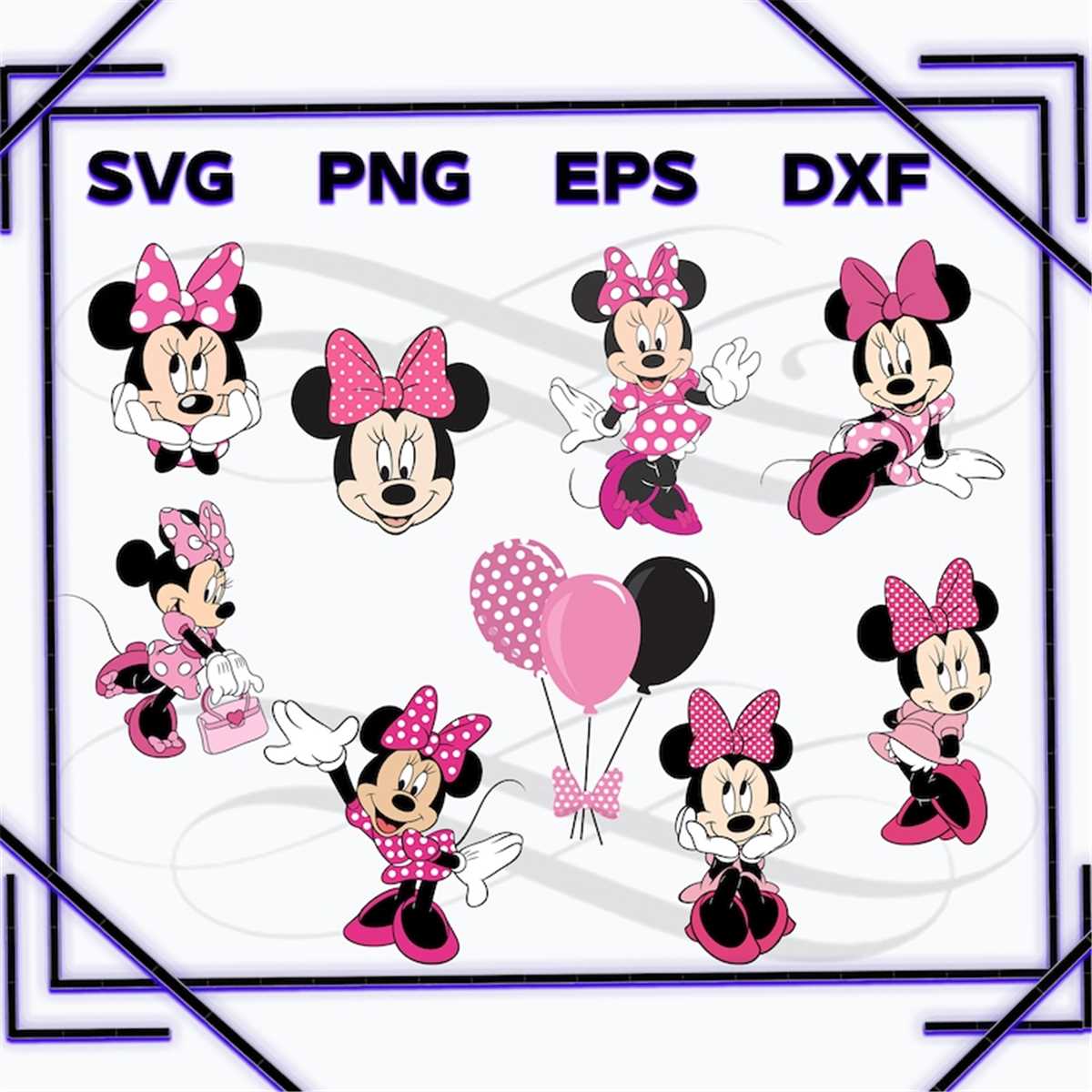 Mouse bundle script SVG, Mouse Love printable Digital Printa | Inspire ...
