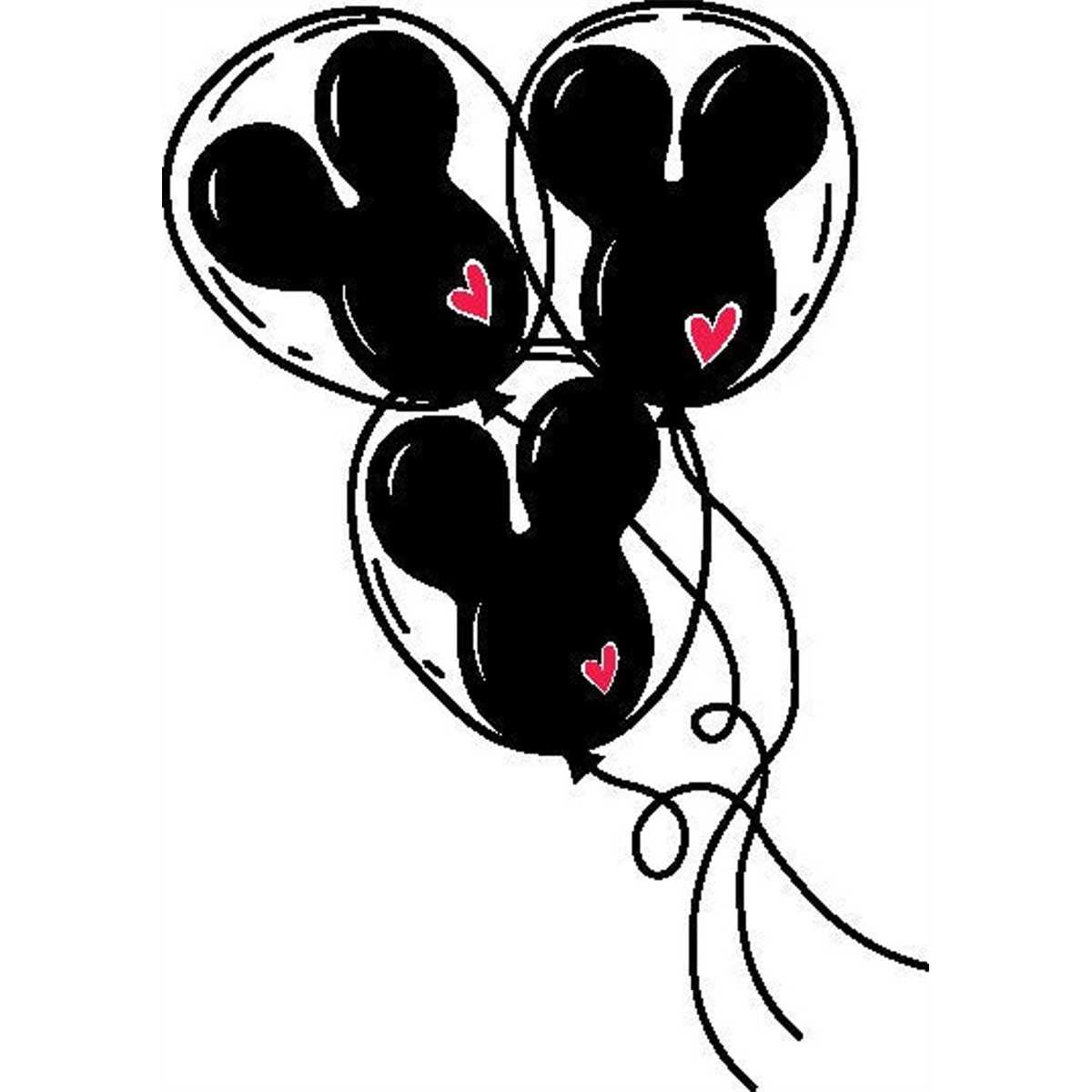 QualityPerfectionUS Digital Download - Mickey Mouse Balloons | Inspire ...