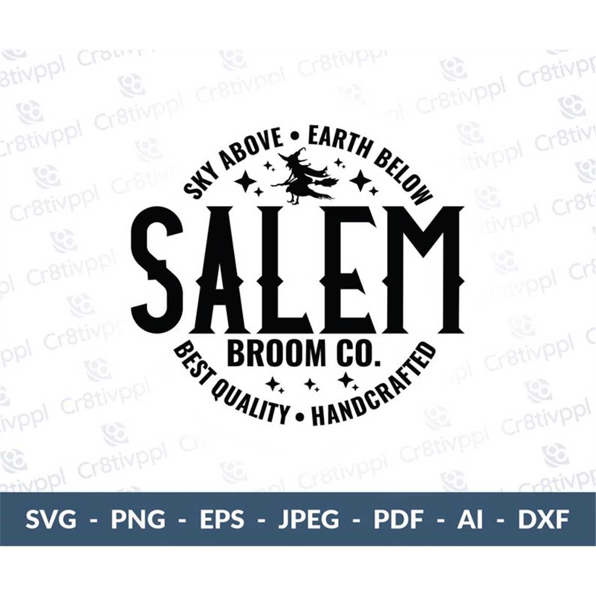 Salem Broom Co svg, sky svg, Earth svg, Salem Broom Company Inspire