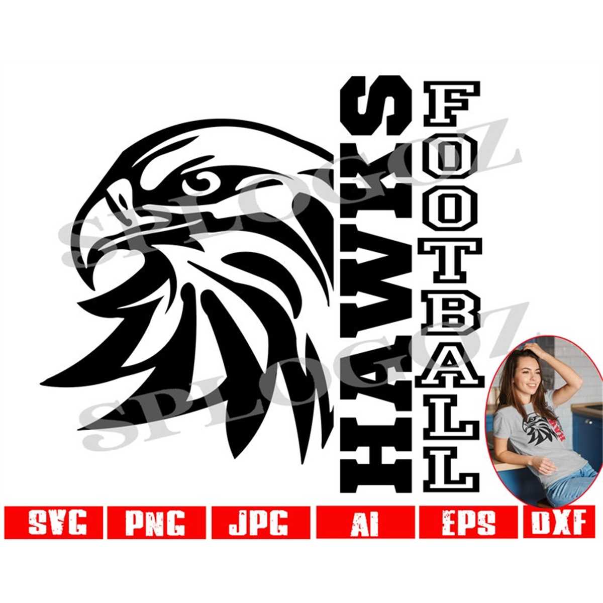 Hawks football svg, Hawk football svg, Hawk svg, Hawks svg,D Inspire Uplift