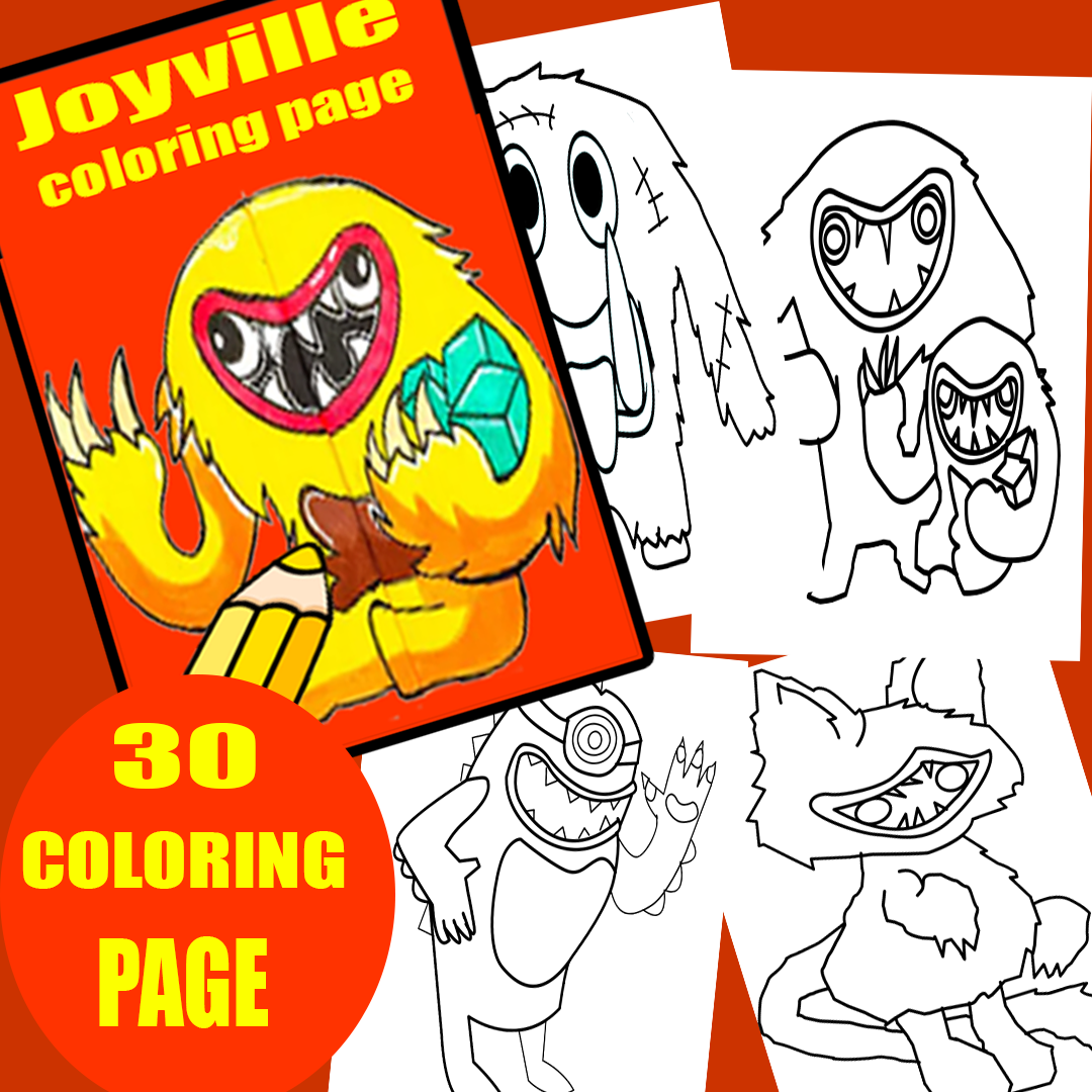 Joyville Coloring Pages: Joyville Coloring Pages
