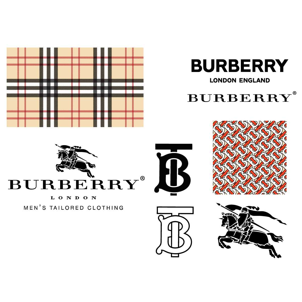 Burberry Logo Svg Bundle, Trending Svg, Burberry Svg, Burber | Inspire ...