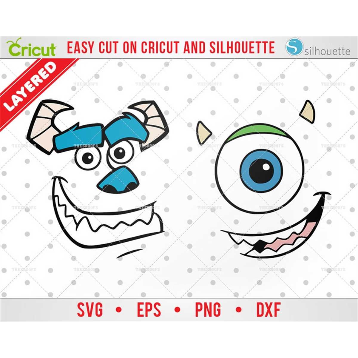 Layered Svg Vector Cut Files For Cricut And Silhouette Re Inspire