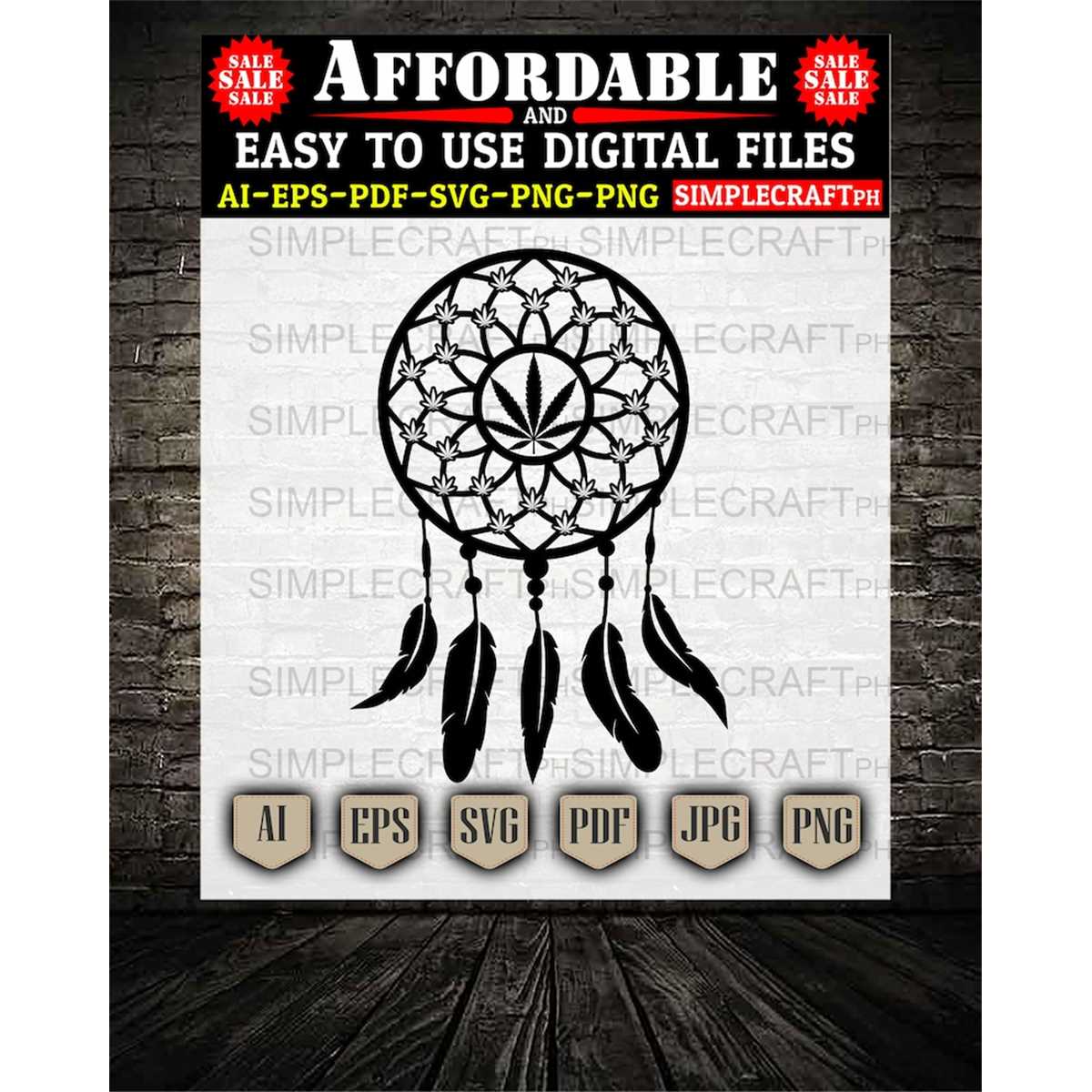 Dream Catcher Weed svg Weed svg Marijuana tshirt svg Inspire Uplift