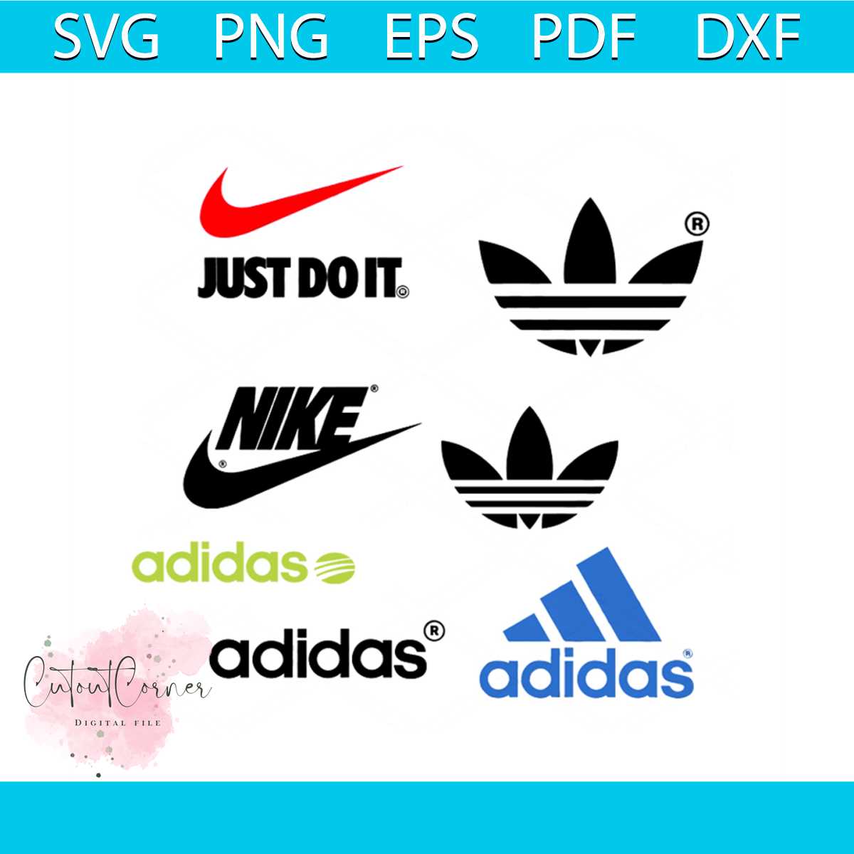 Logo brand Adidas svg, logo svg, fashion logo svg, fashion s | Inspire