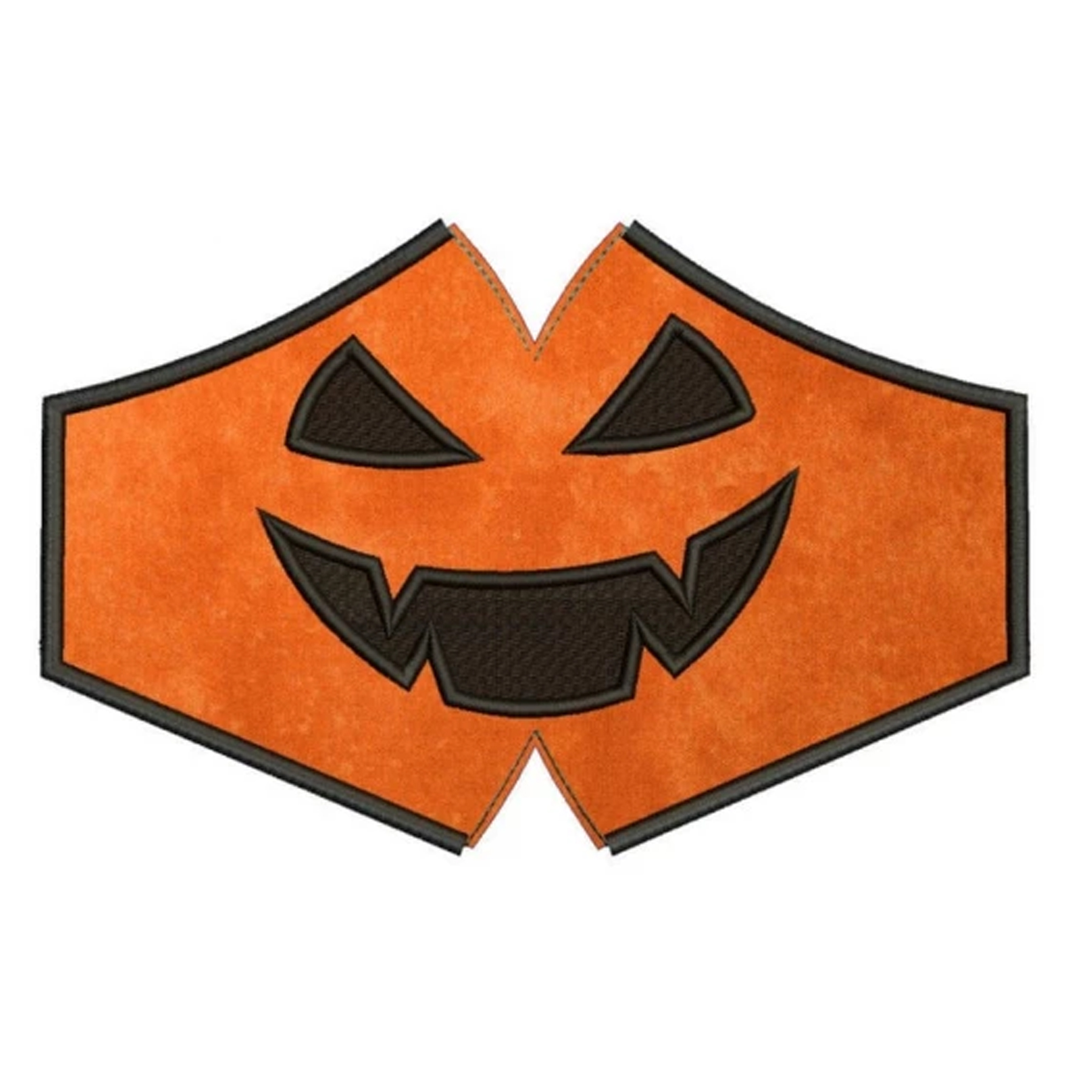 Pumpkin mask halloween embroidery design, Halloween design, Inspire