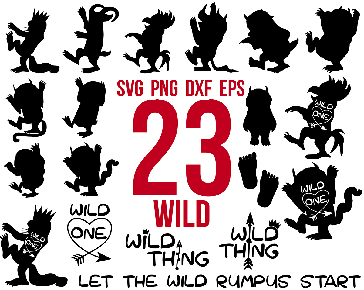 where the wild things are svg - Inspire Uplift