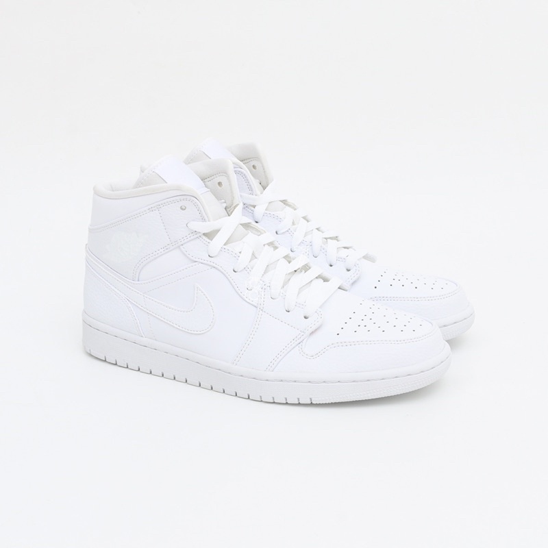 hightop white jordans