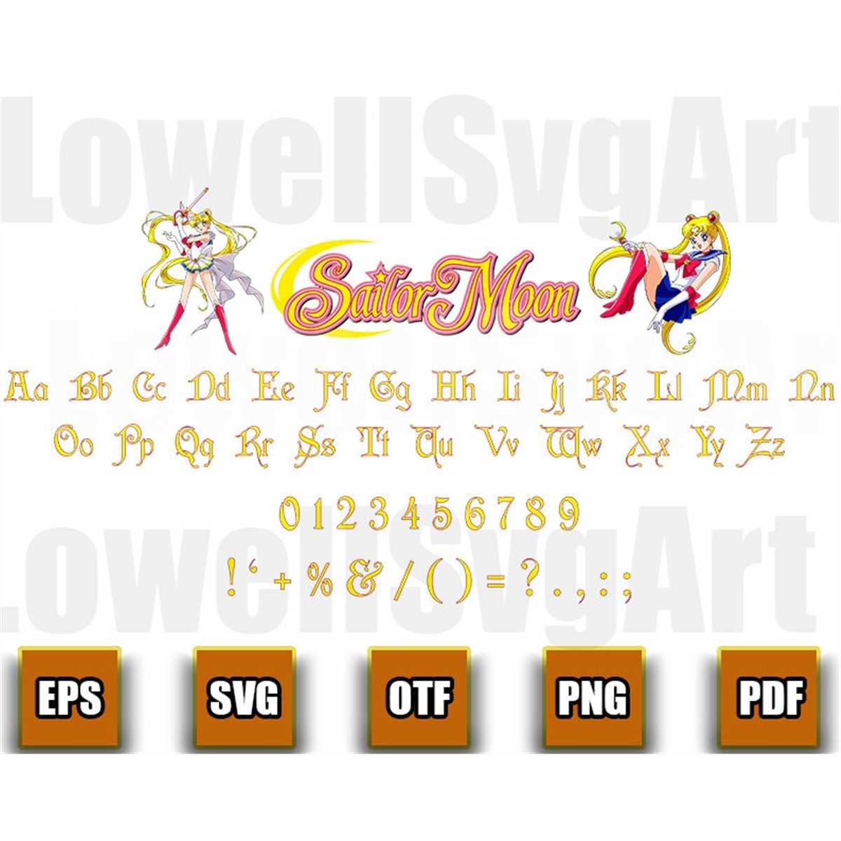 Anime Font, Anime Alphabet, Anime Svg, Anime Cutfile, Anime - Inspire ...