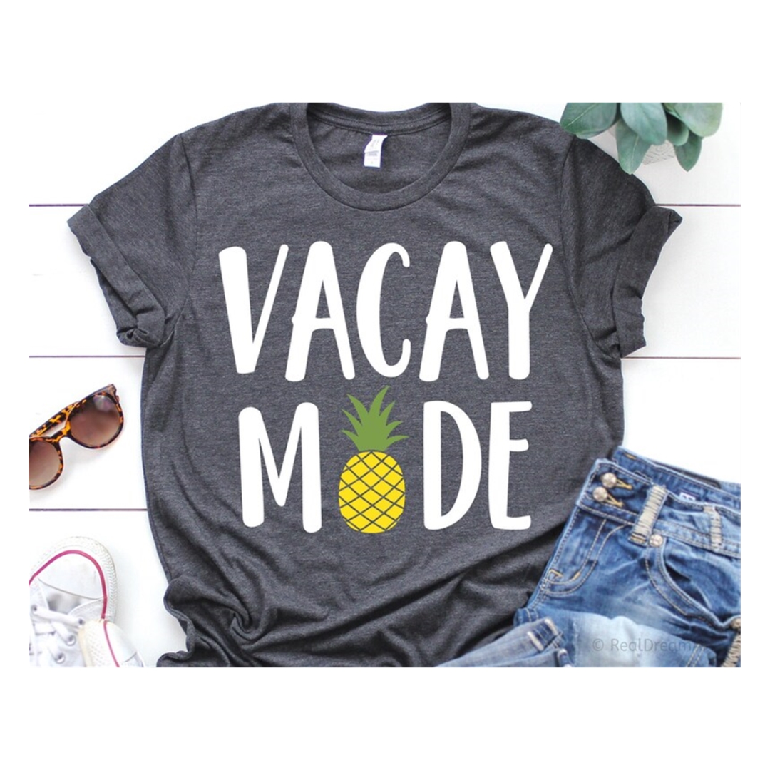 Vacay Mode Svg Vacation Svg Beach Svg Pineapple Svg Summer S - Inspire