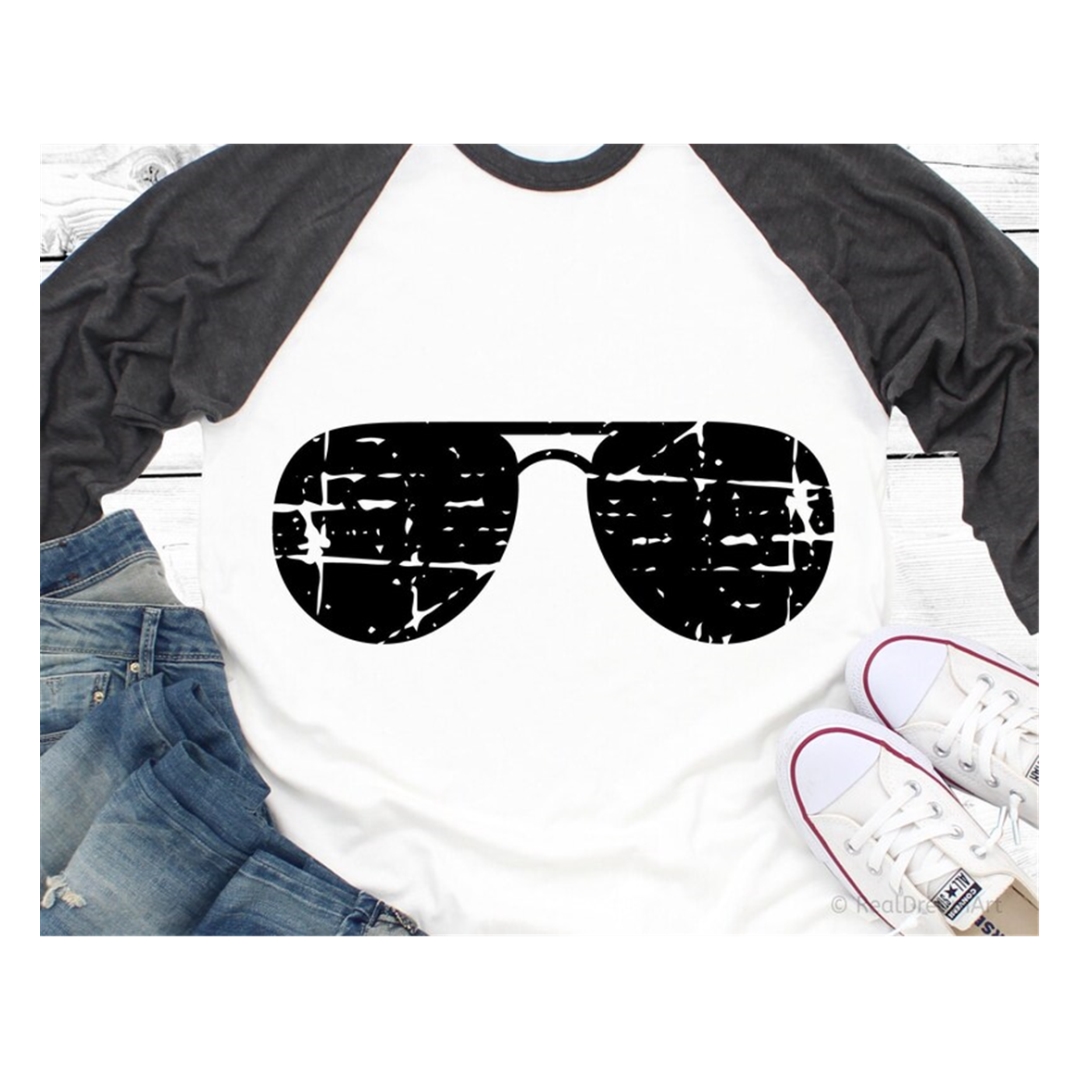 Sunglasses Grunge Svg Distressed Sunglasses Svg for Cricut A Inspire