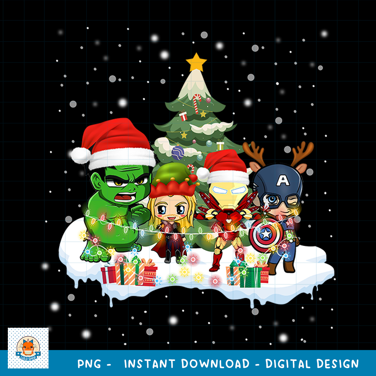 superhero christmas, marvel, DC comic Christmas png, Retro P Inspire