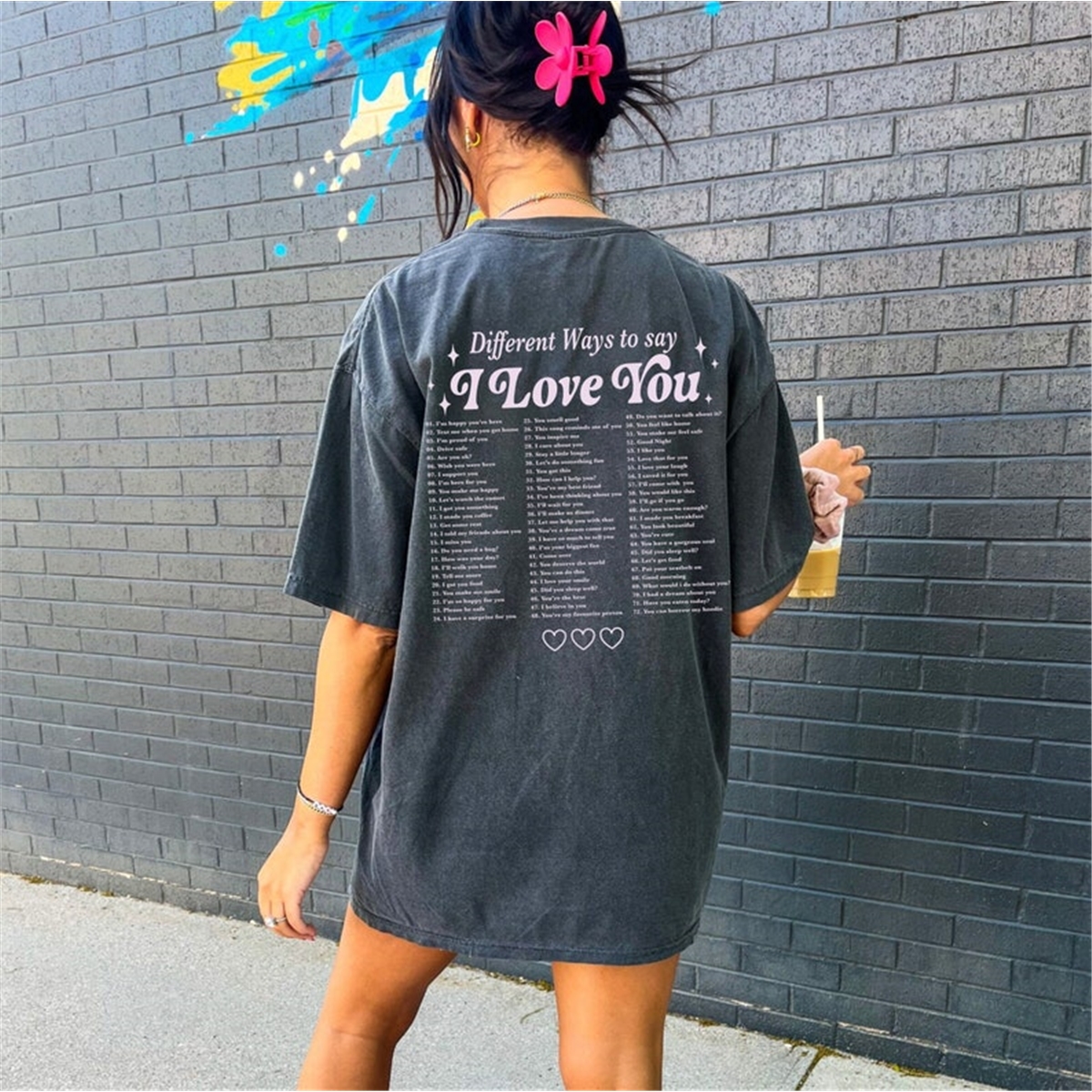 Different Ways To Say I Love You Shirt, Aesthetic Clothes Tr | Inspire