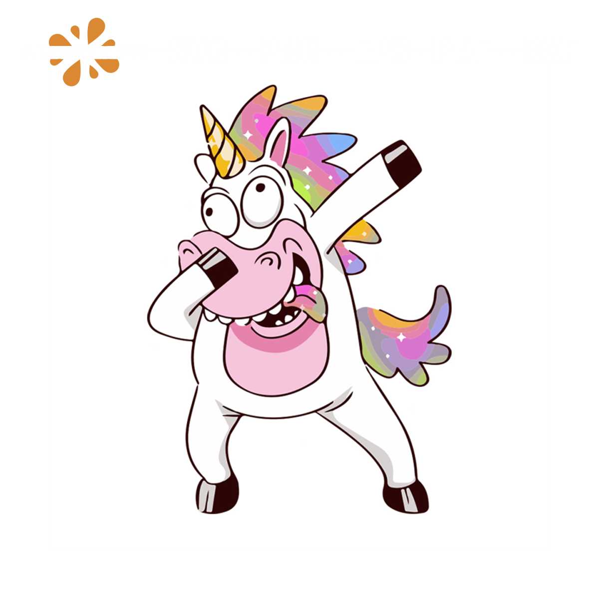 Dabbing unicorn ugly face svg, trending svg, unicorn svg, un - Inspire ...