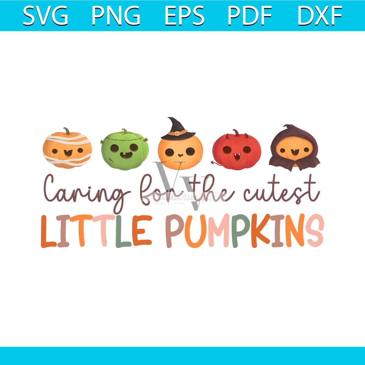 Caring For The Cutest Little Pumpkins PNG Sublimation | Inspire Uplift