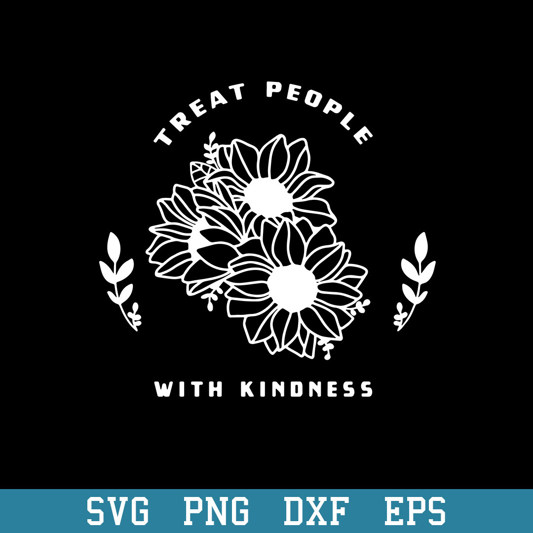 Treat People With Kindness Svg, Halloween Svg, Png Dxf Eps D | Inspire ...