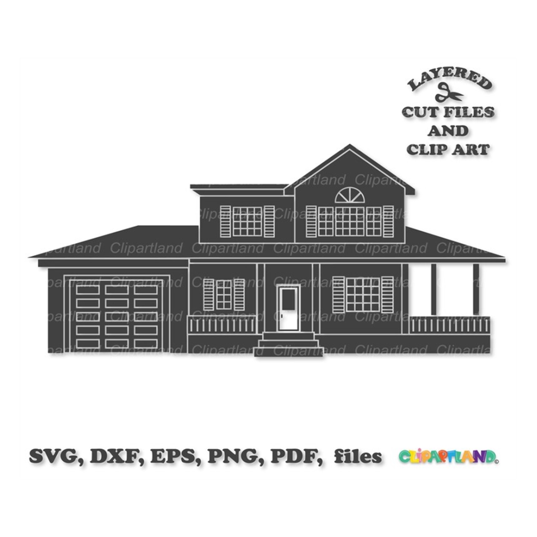 INSTANT Download. House svg cut file and clip art. H_2. Pers - Inspire ...