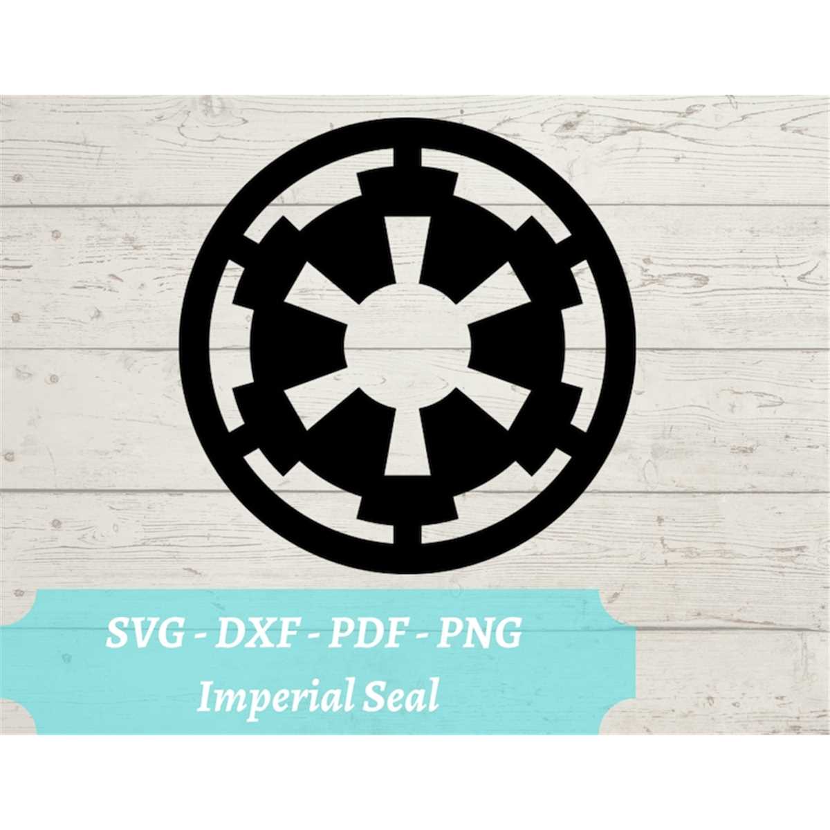 Impiral File Imperial Seal SVG File, Star Wars Empire Download Digital Fi - Inspire ...