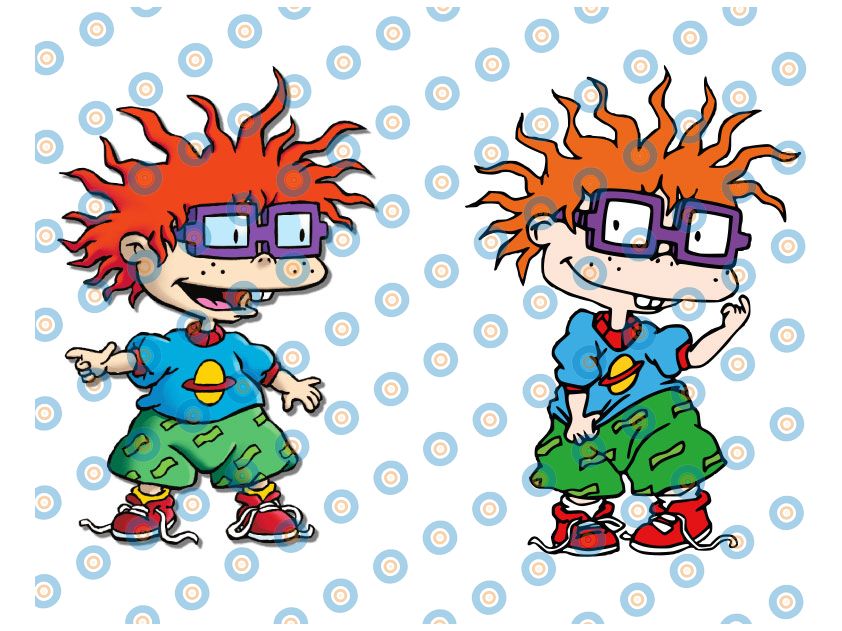 Chuckie Finster Rugrats SVG, PNG, dxf, Cricut, Silhouette Cu | Inspire ...