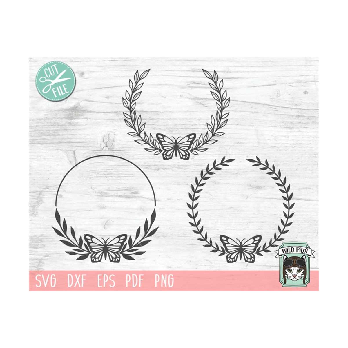 Butterfly SVG file, Butterfly Monogram SVG file, Butterfly W - Inspire