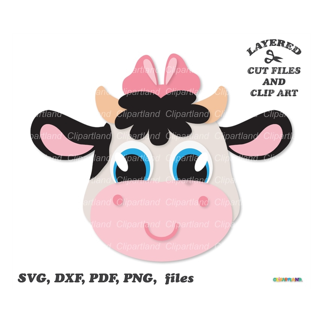 INSTANT Download Cute Cow Face Svg Cut Files And Clip Art Inspire instant-download-cute-cow-face-svg-cut-files-and-clip-art-inspire