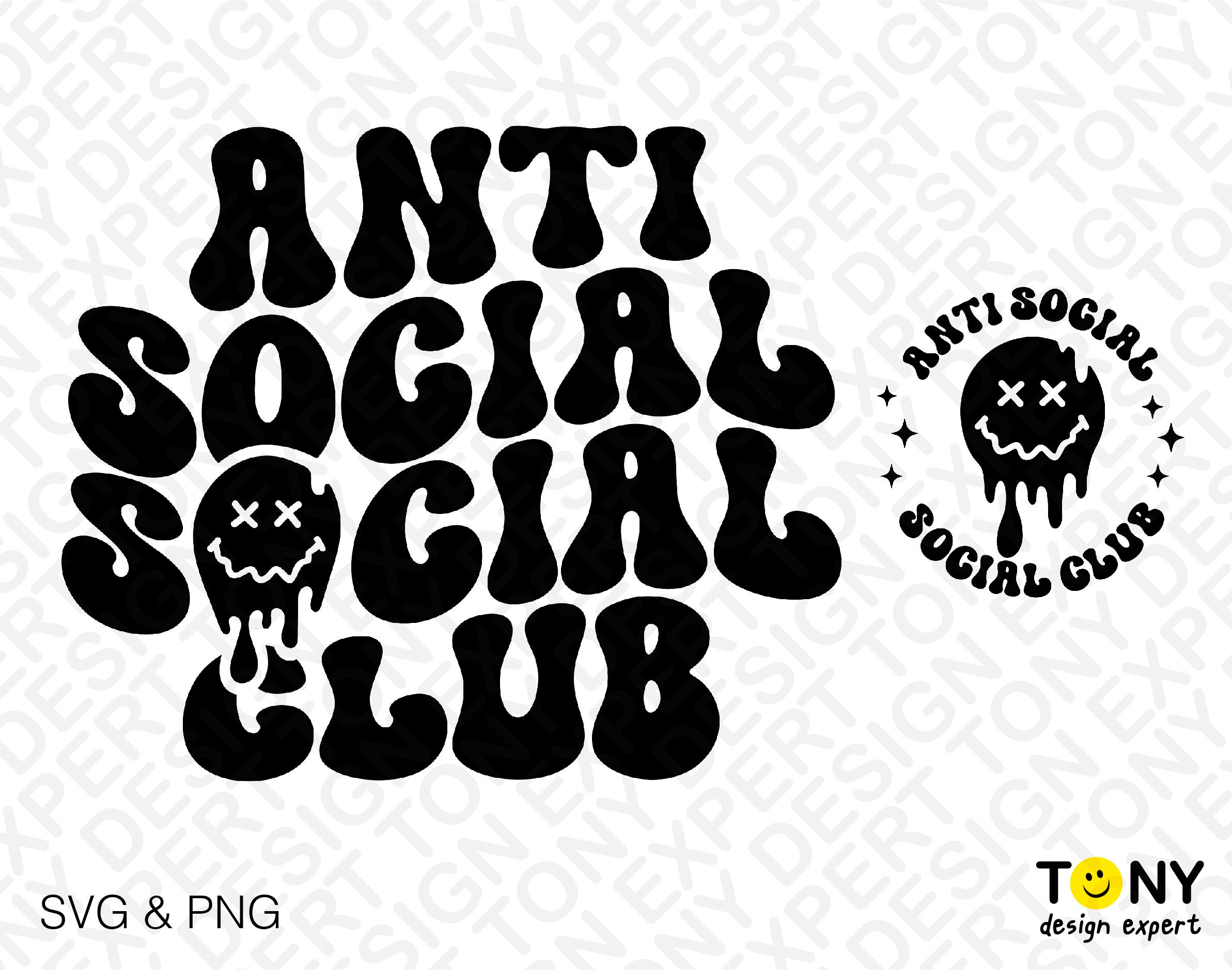 Bundle, Anti Social Social Club Svg Png, Antisocial Svg, T