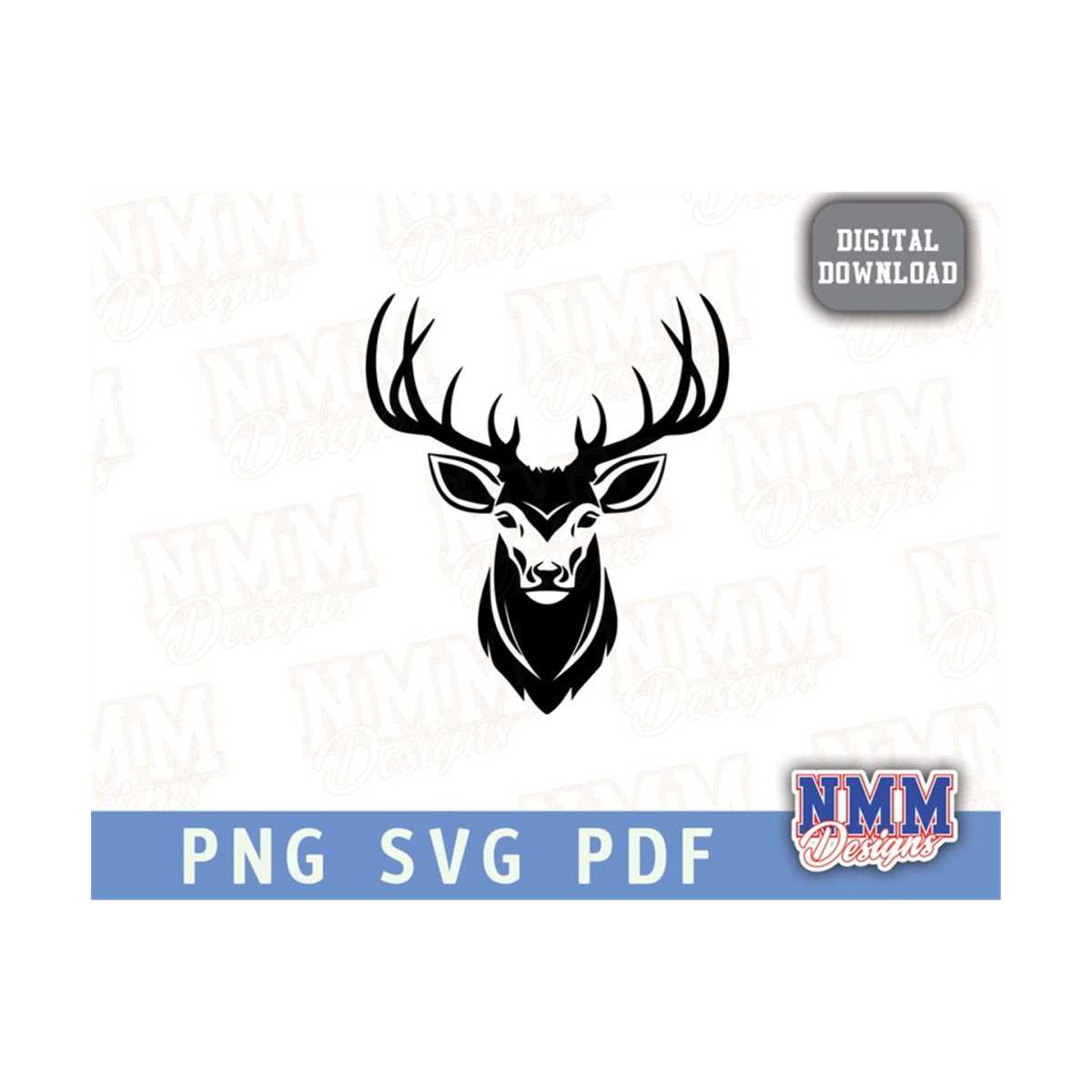 Deer SVG, Deer Rack PNG Men,Hunting, Dad Hunter, file for Sh Inspire