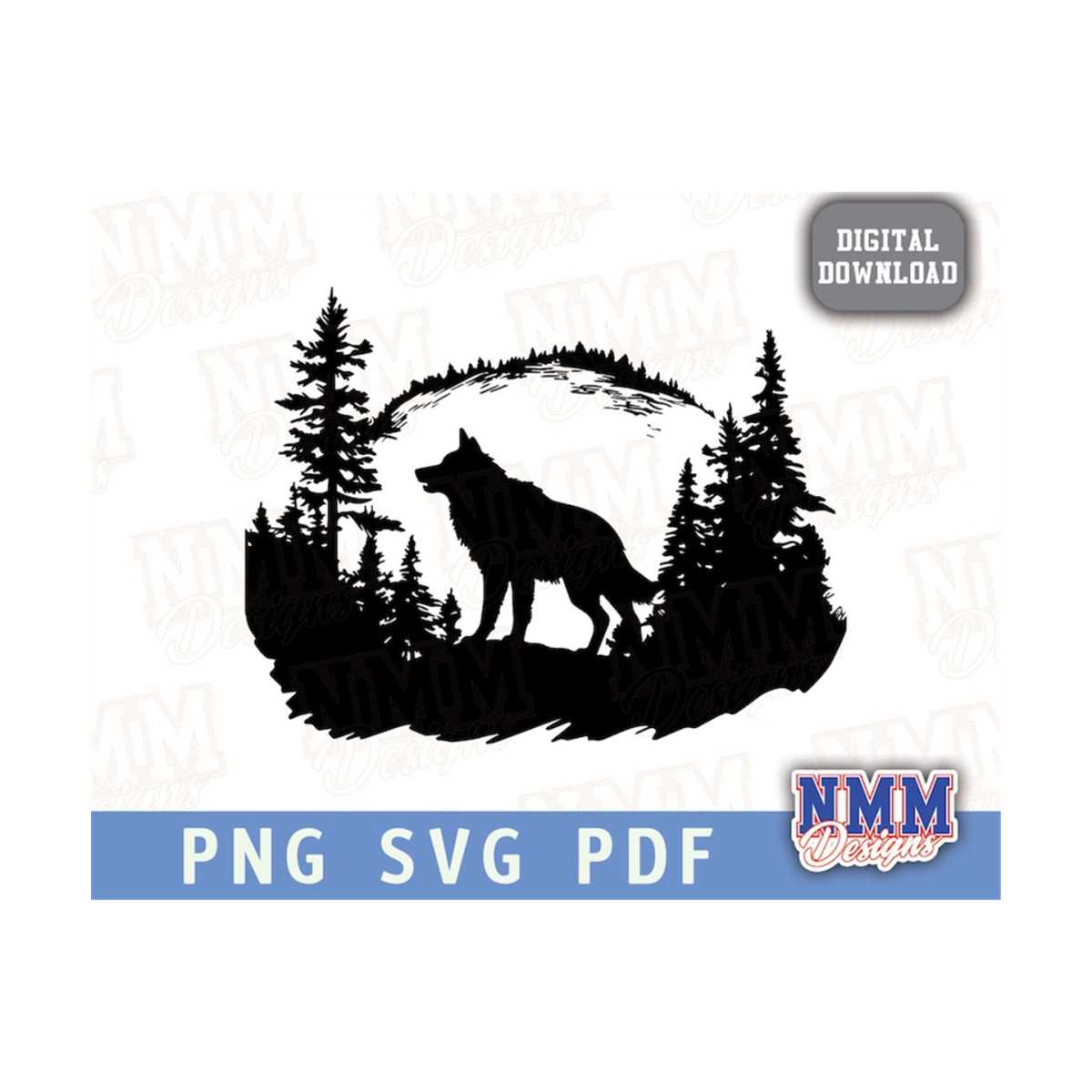 Wolf SVG Outdoor SVG Wolves Decal TShirt Sticker Graphi Inspire