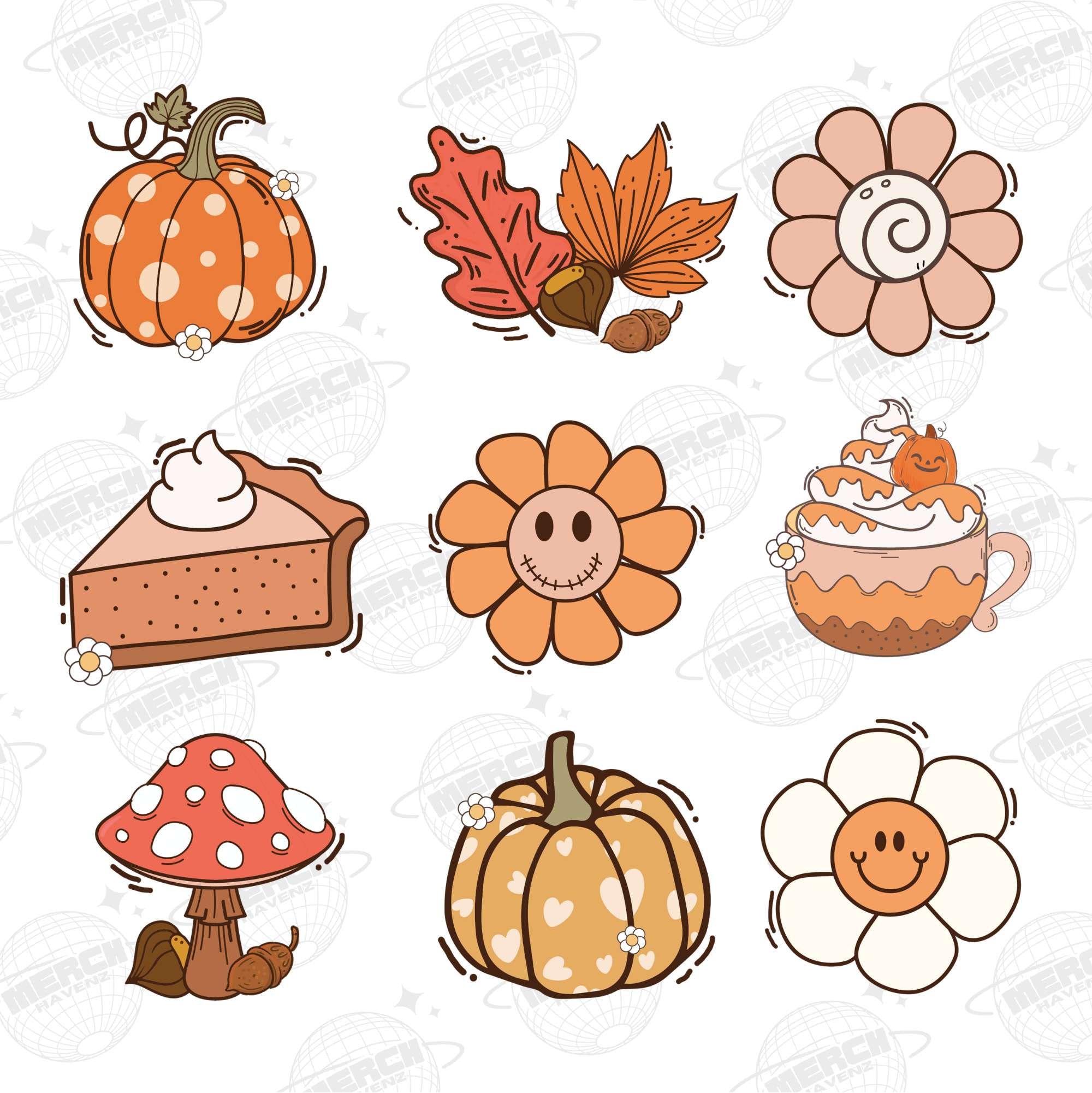 Fall Icons PNG, Pumpkin Spice Png, Pumpkin Spice Latte Png, | Inspire ...