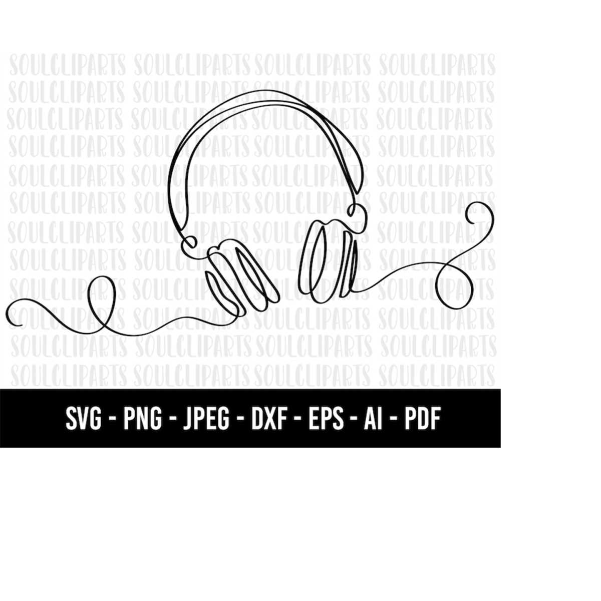 COD744 Headphones SVG Headphones Vector Headphones Clipart Inspire