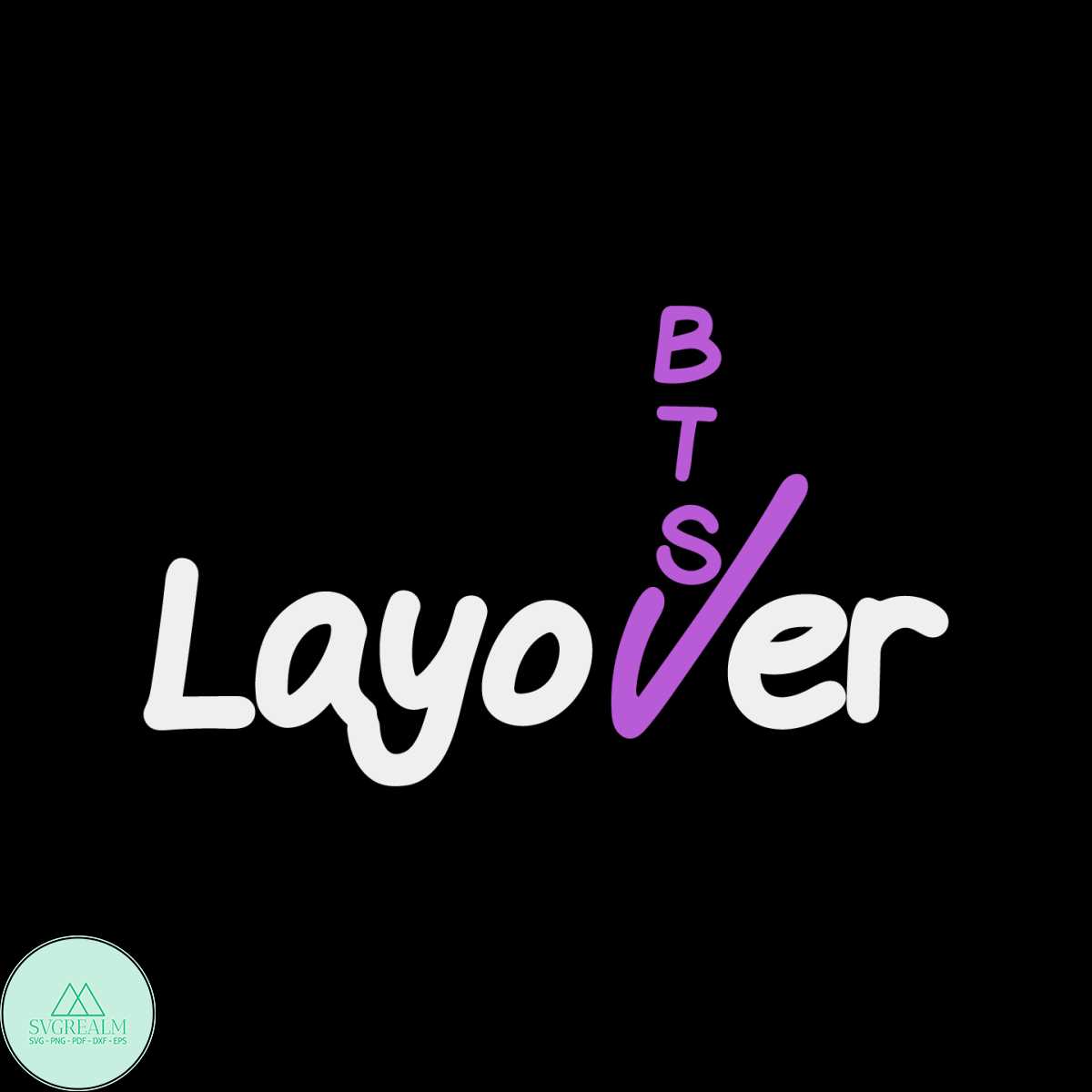 Layover V Bts Debut Solo Album Svg Kim Taehyung Svg File Inspire Uplift
