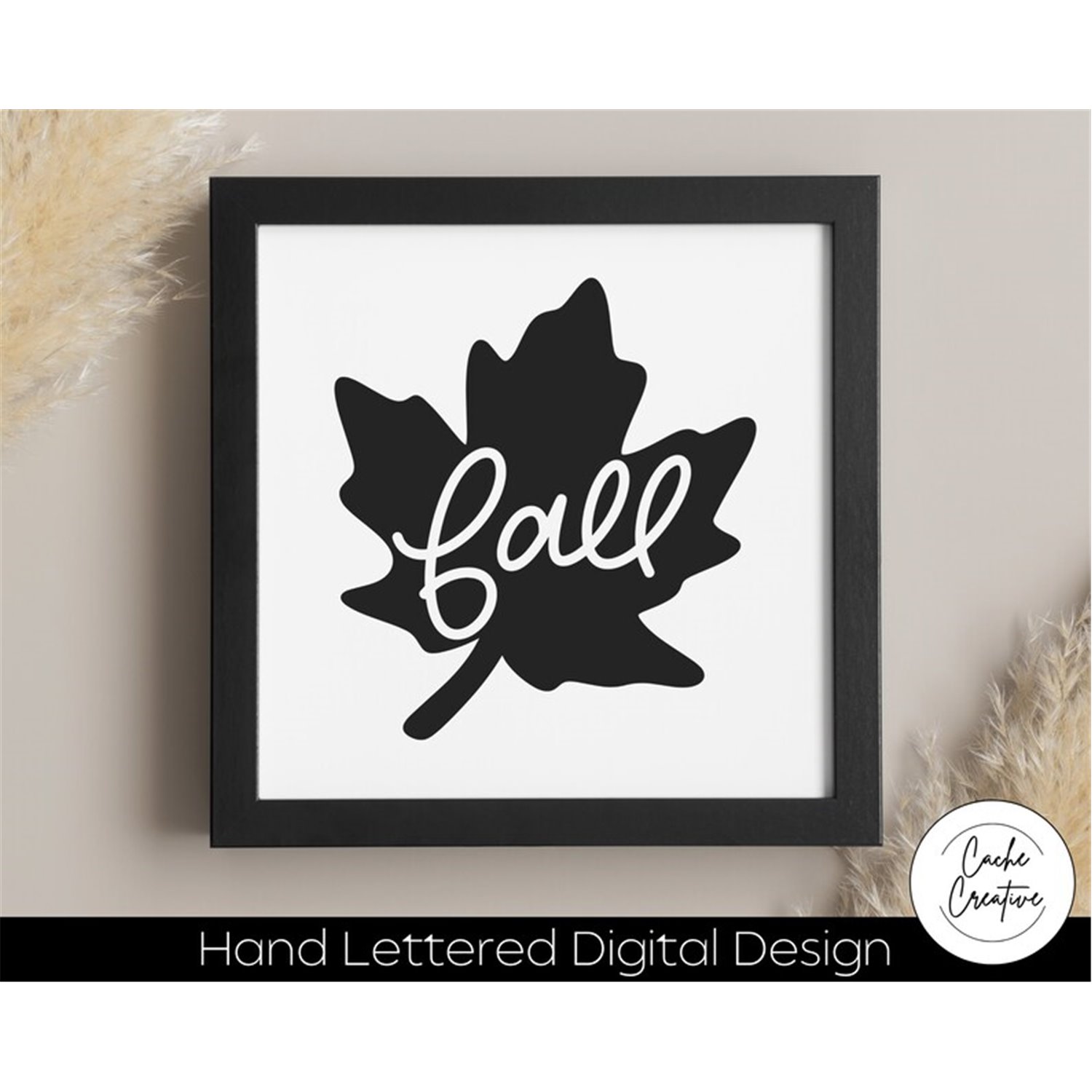 Fall Leaf SVG INSTANT DOWNLOAD dxf, svg, eps, png, jpg, pdf - Inspire