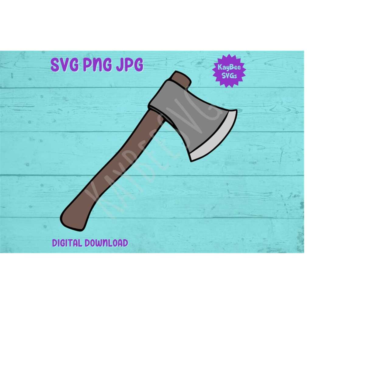Axe Hatchet SVG PNG JPG Clipart Digital Cut File Download fo | Inspire ...