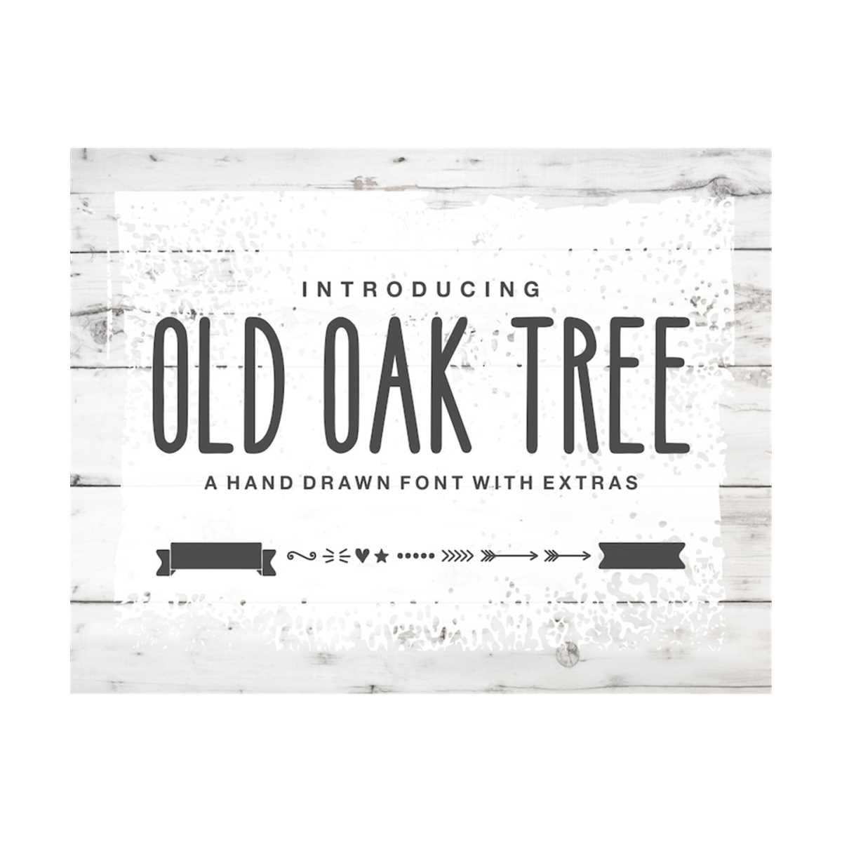 JP Old Oak Tree Font - Farmhouse Font - otf - Open Type Font - Inspire ...