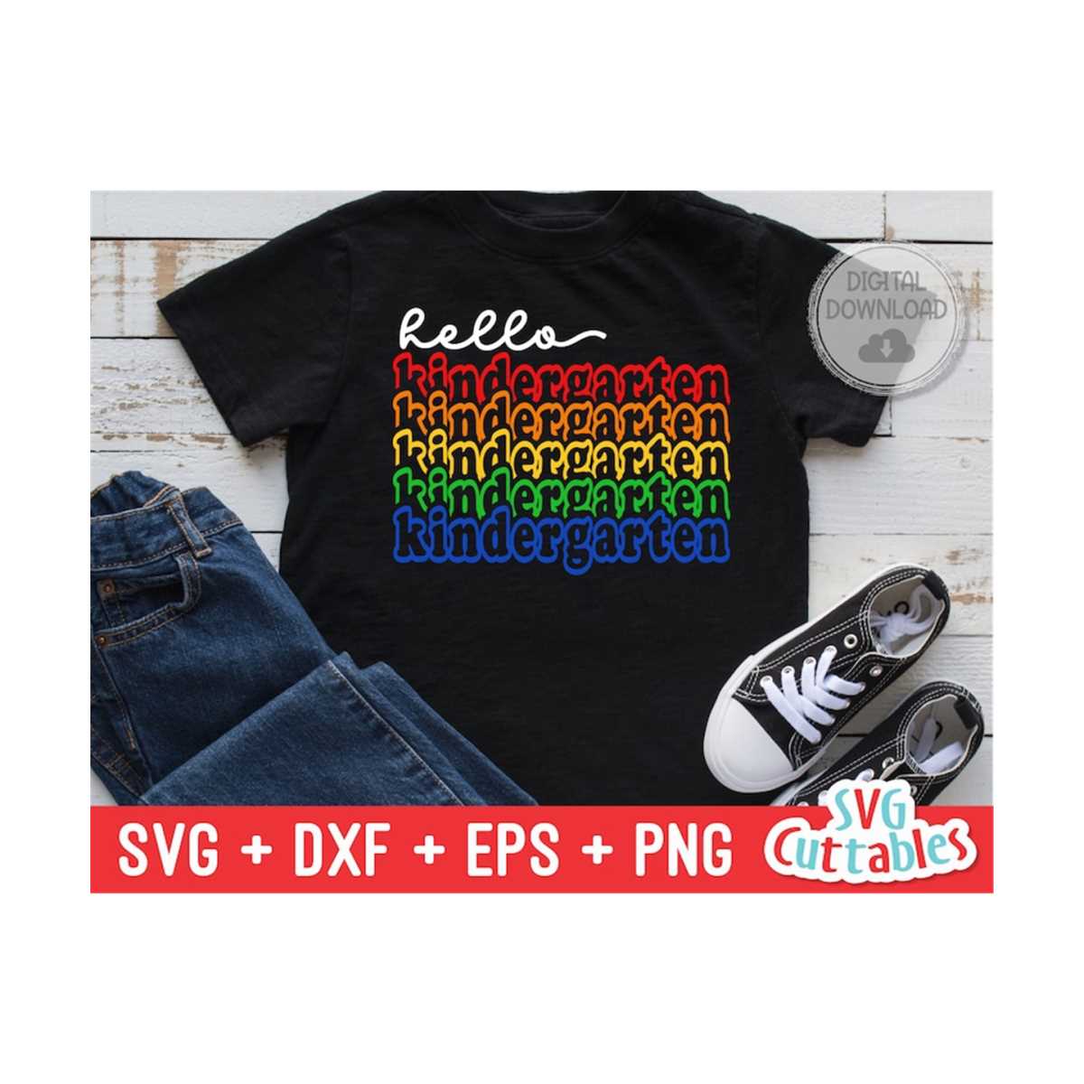 Hello Kindergarten svg - Kindergarten Cut File - Back To Sch - Inspire ...