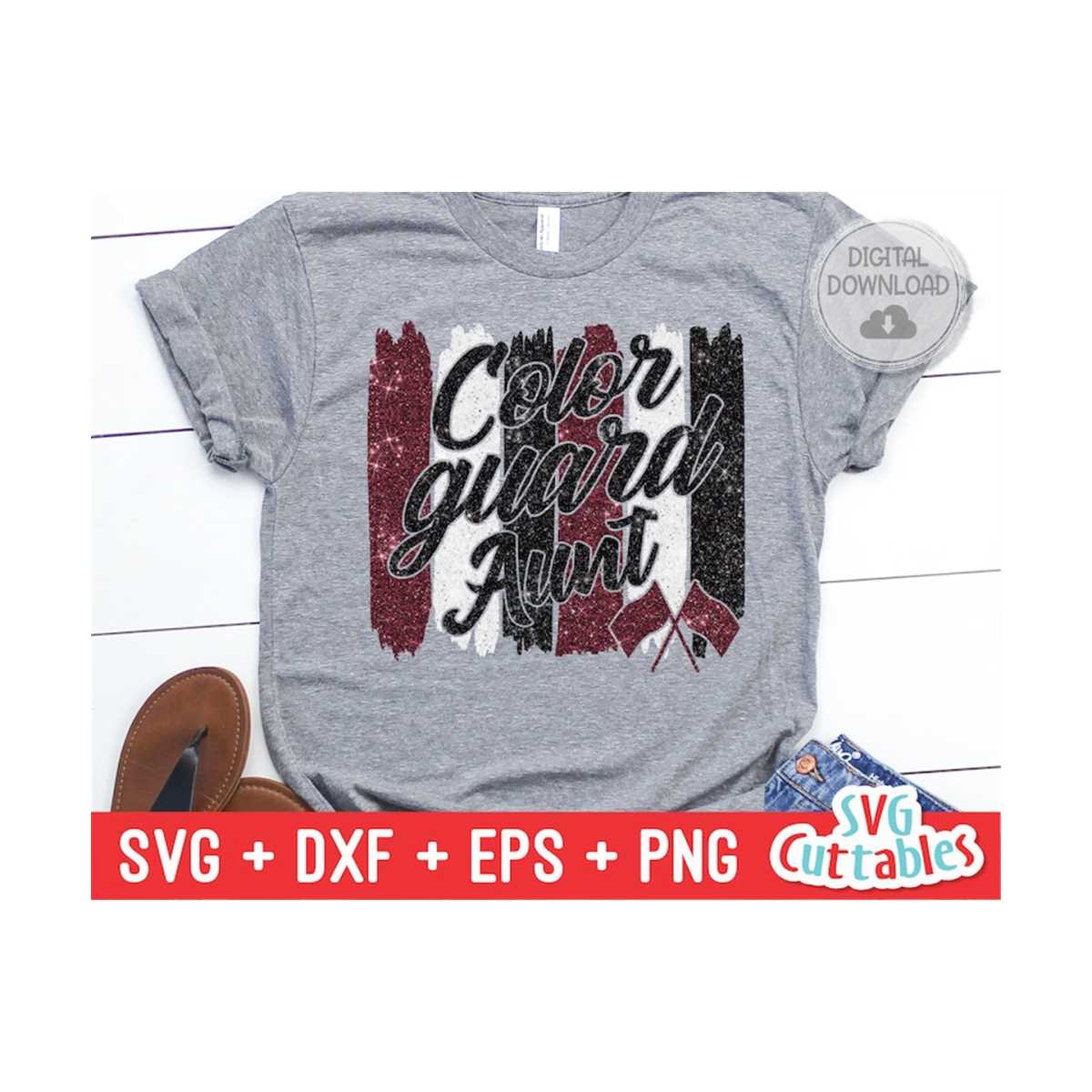 Color Guard Aunt svg - Color Guard - svg - dxf - eps - png - - Inspire ...