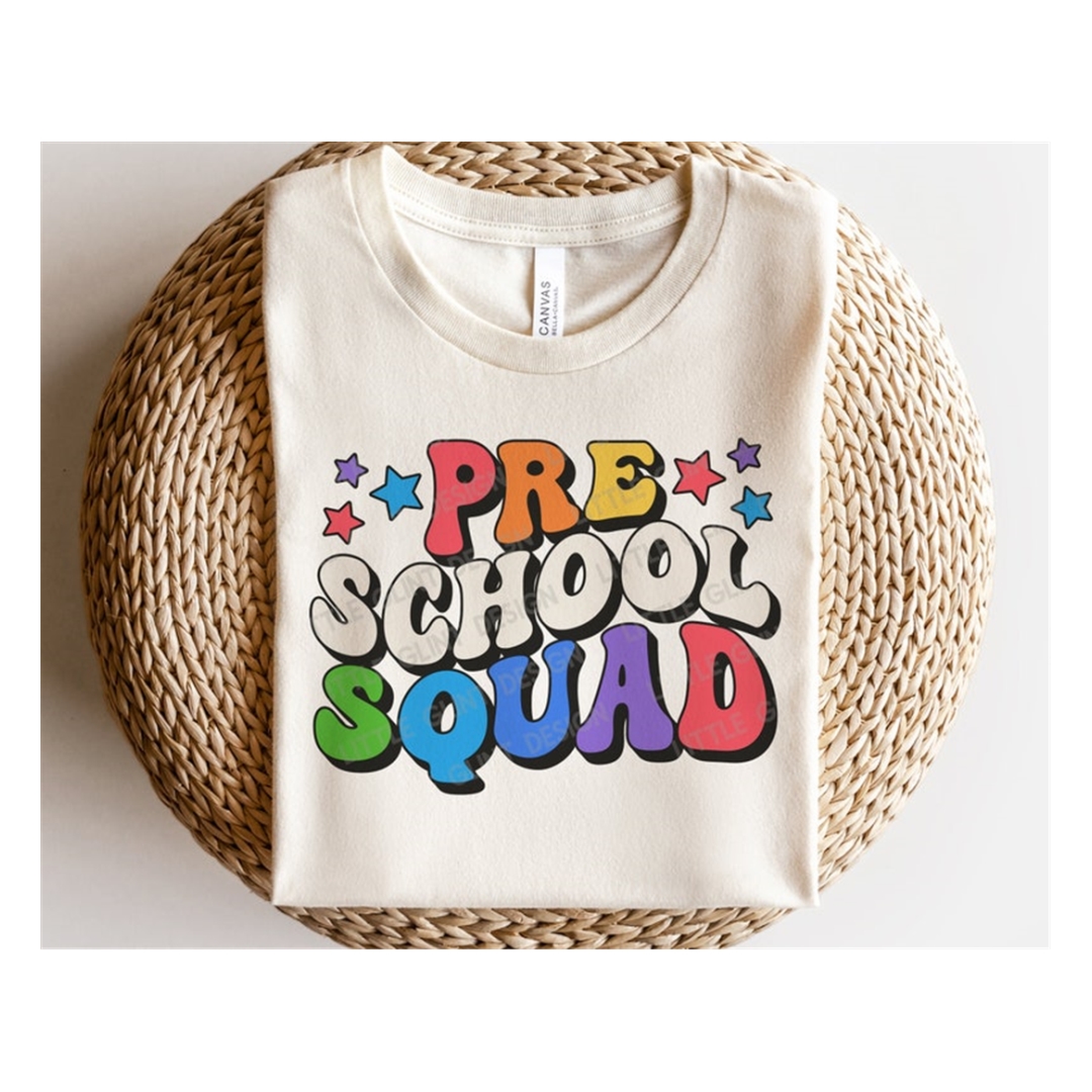 Preschool Squad SVG PNG, Back To School Svg, Preschool Teach | Inspire ...