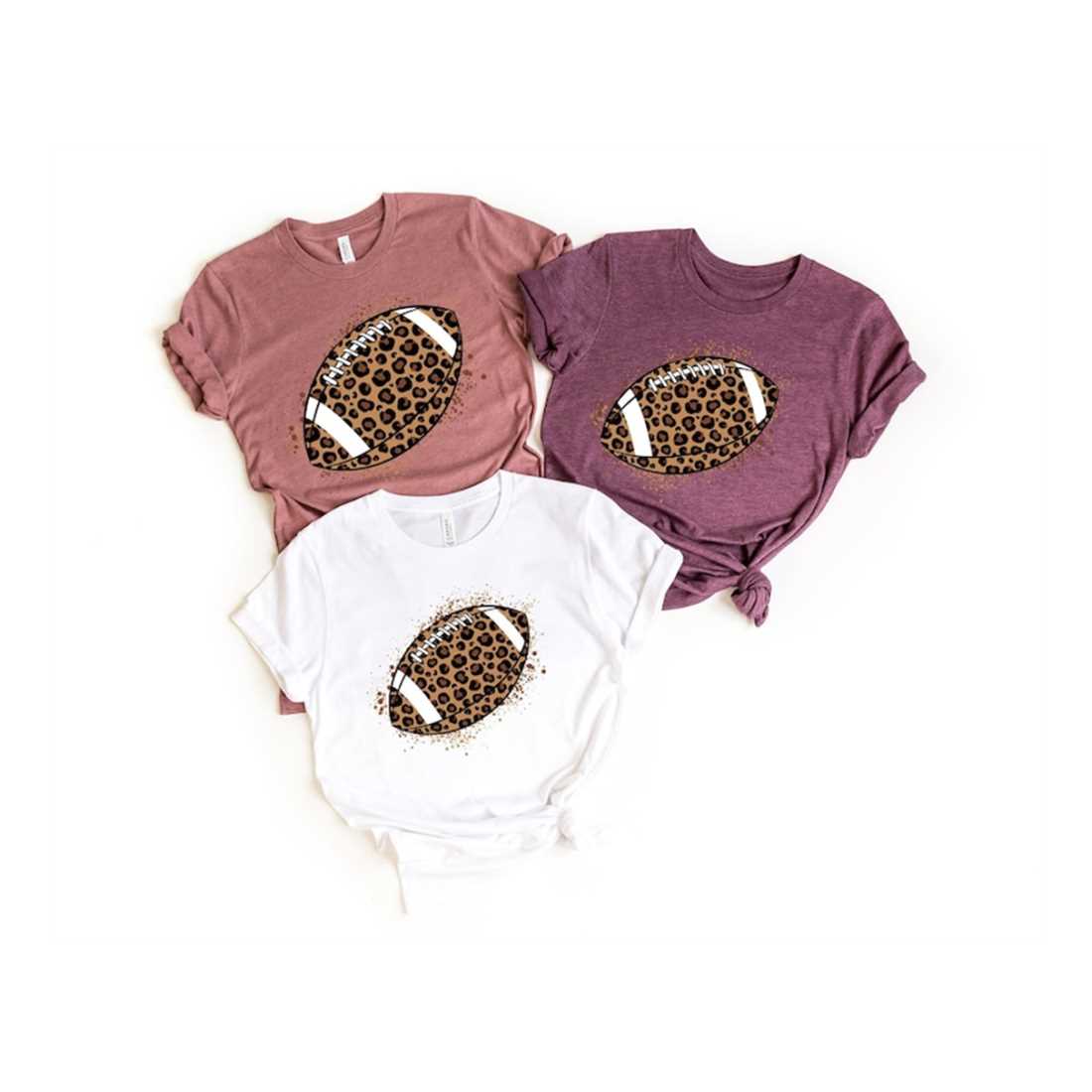Leopard FOOTBALL Pullover, Two Colors